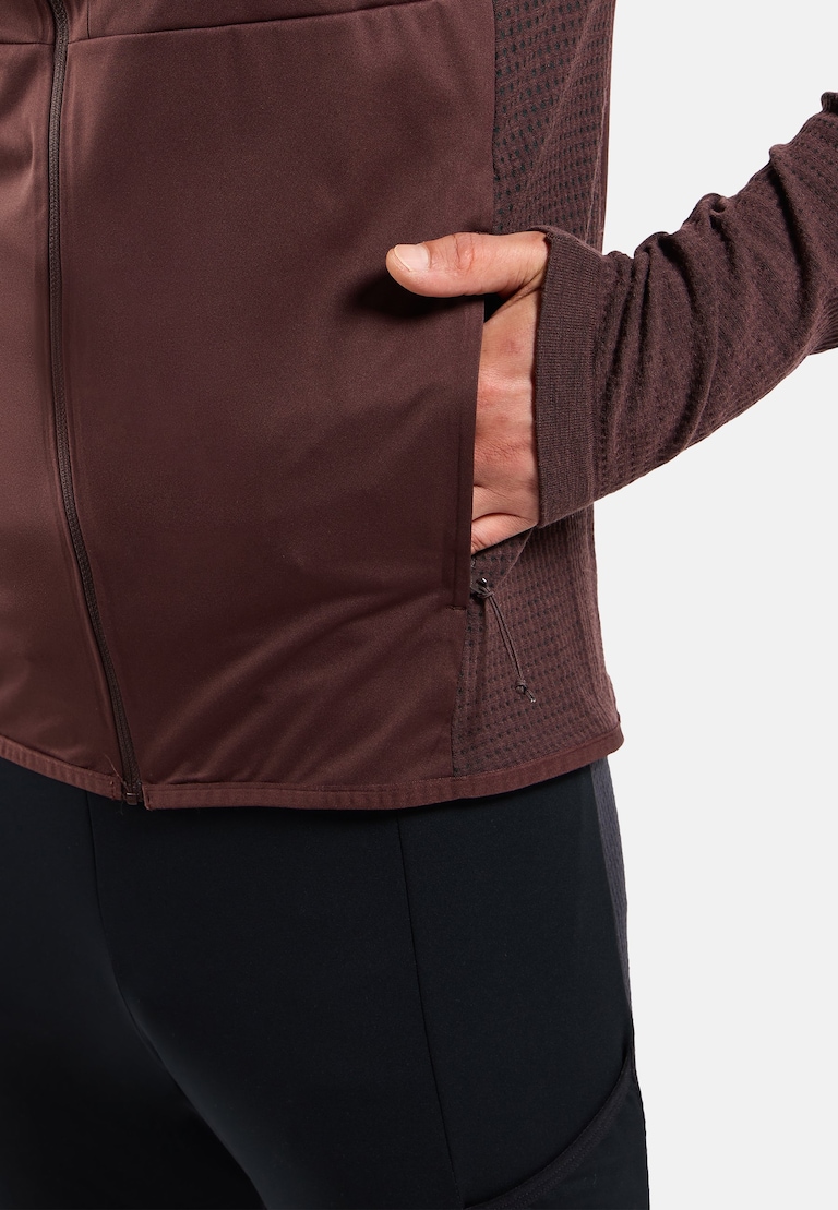 The Zeroweight Pro Performance Wool windproof hybrid cross The Zeroweight Pro Performance Wool windproof hybrid cross
