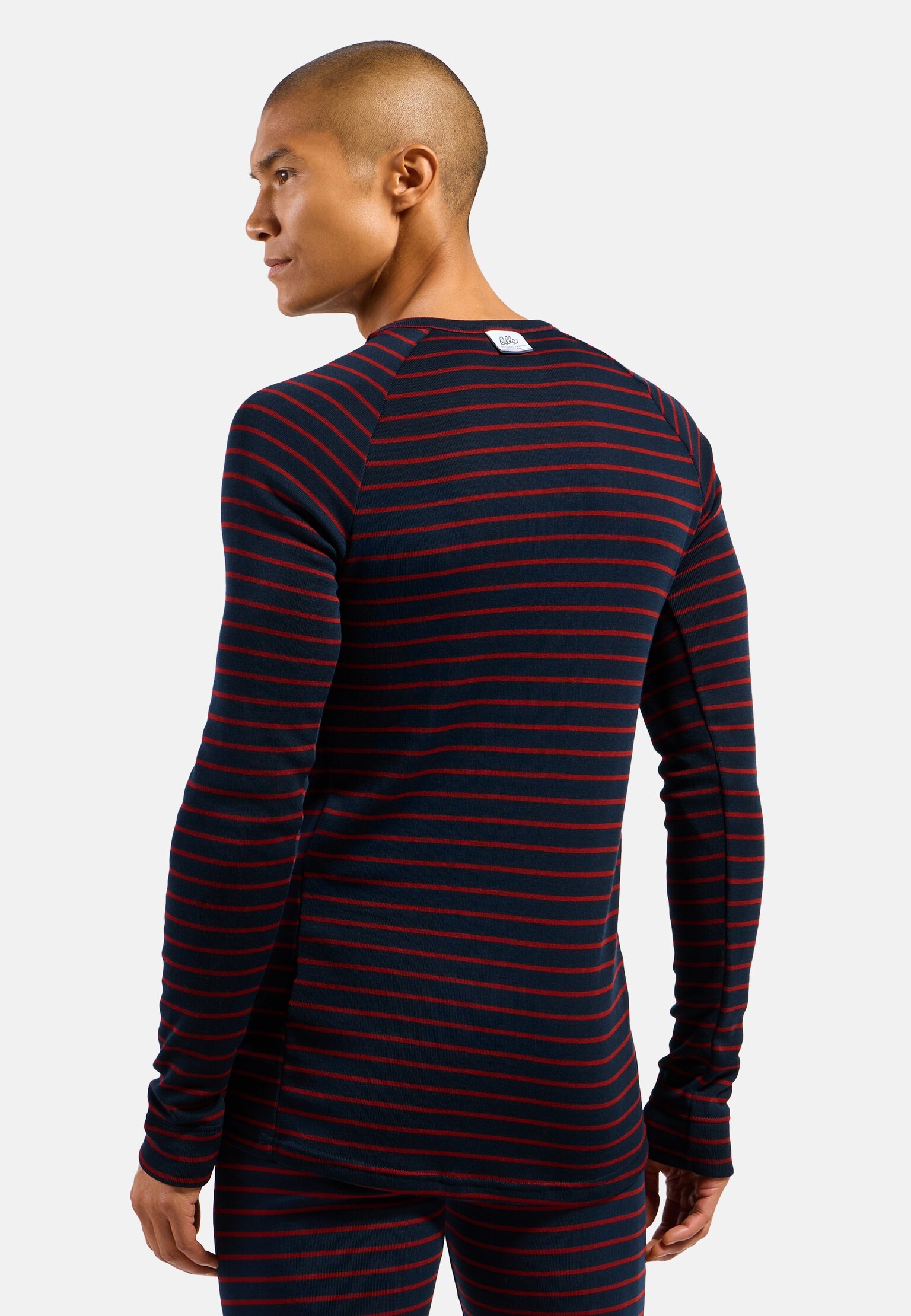 The Active Warm Originals striped base layer top