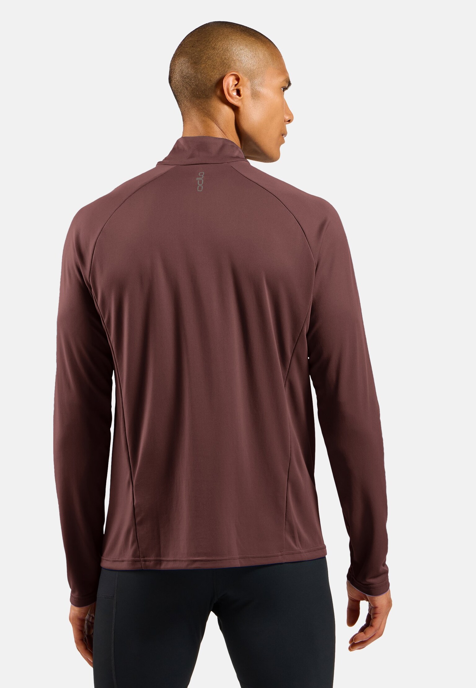 Essentials Ceramiwarm mid layer met halve rits