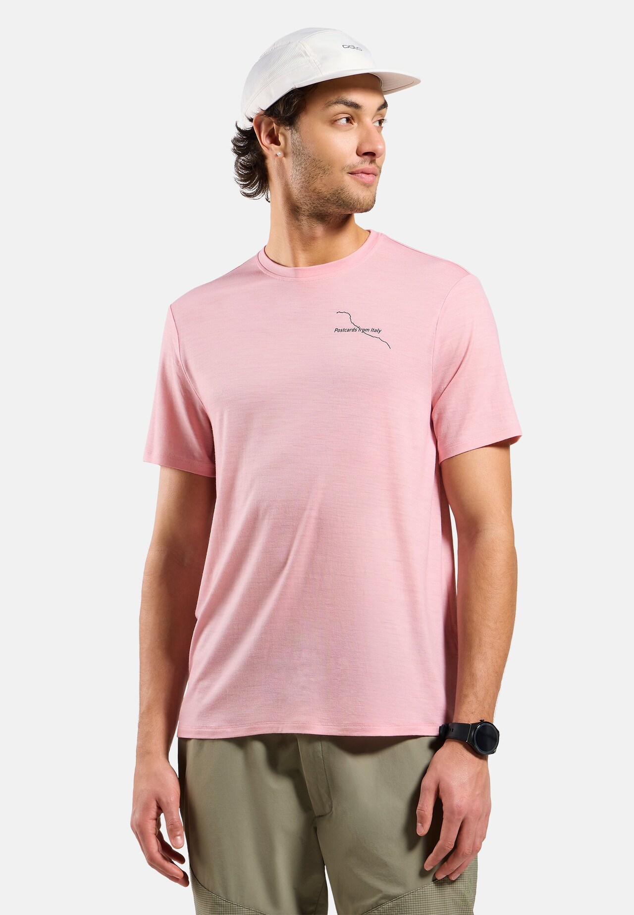 Merino 160 Postcards t-skjorte