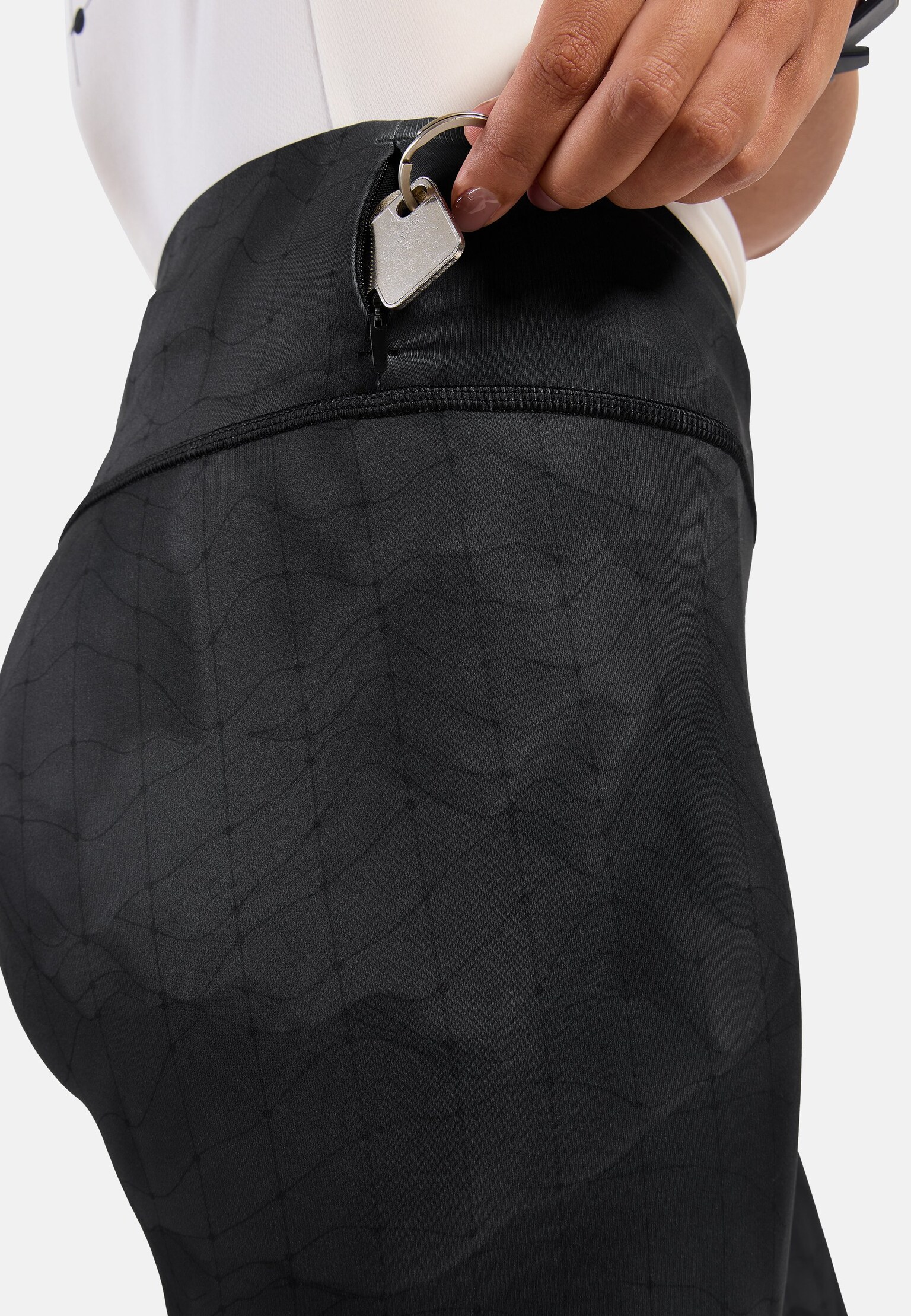 The Zeroweight hyper print running tights