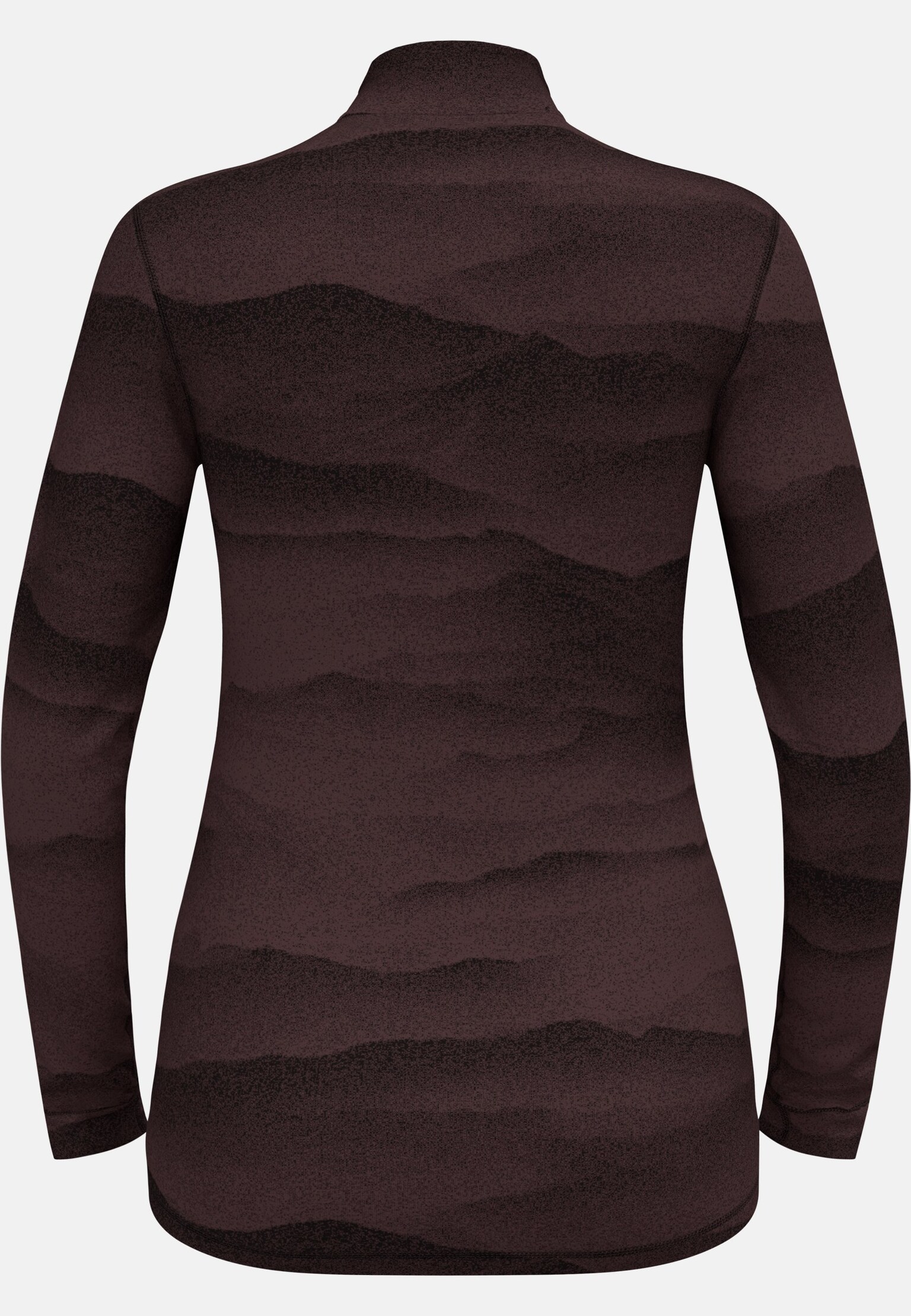 The Natural Merino Warm Jacquard Base Layer Half-Zip