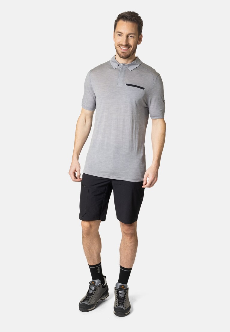 The Essentials Performance Wool 130 polo shirt