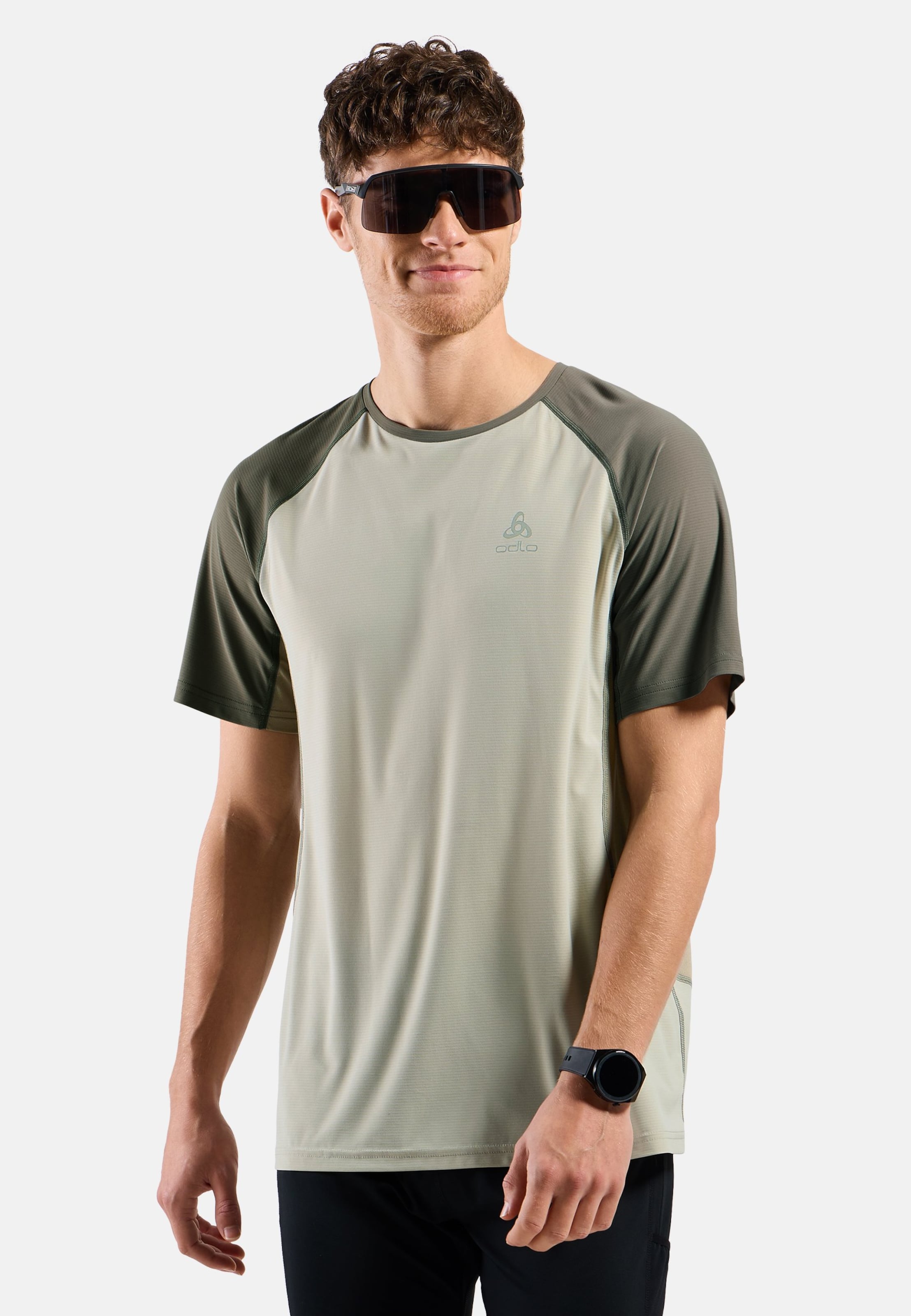 Odlo X-Alp Trailrunning-Shirt für Herren, XXL, grün