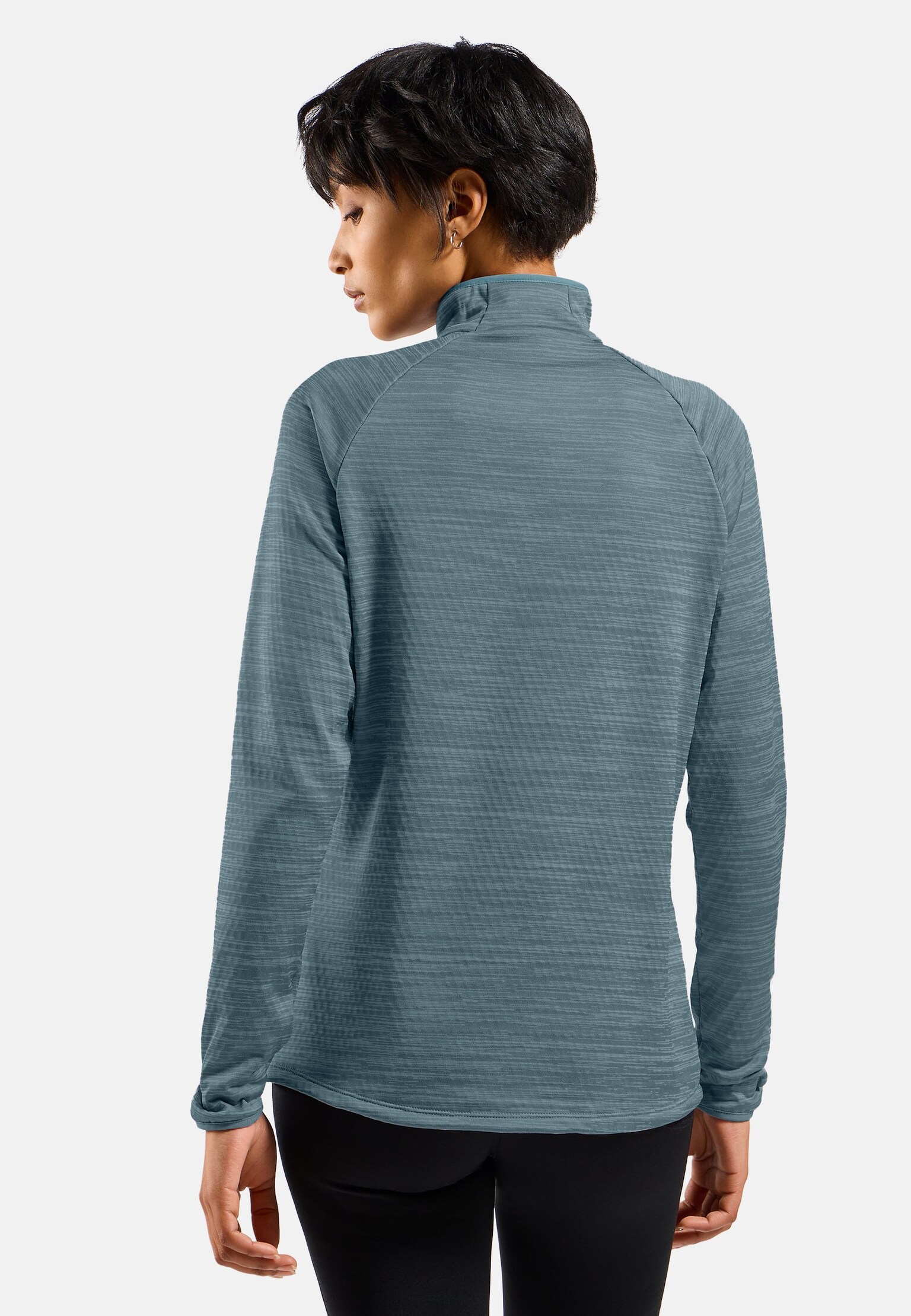 The women's Run Easy half-zip mid layer top