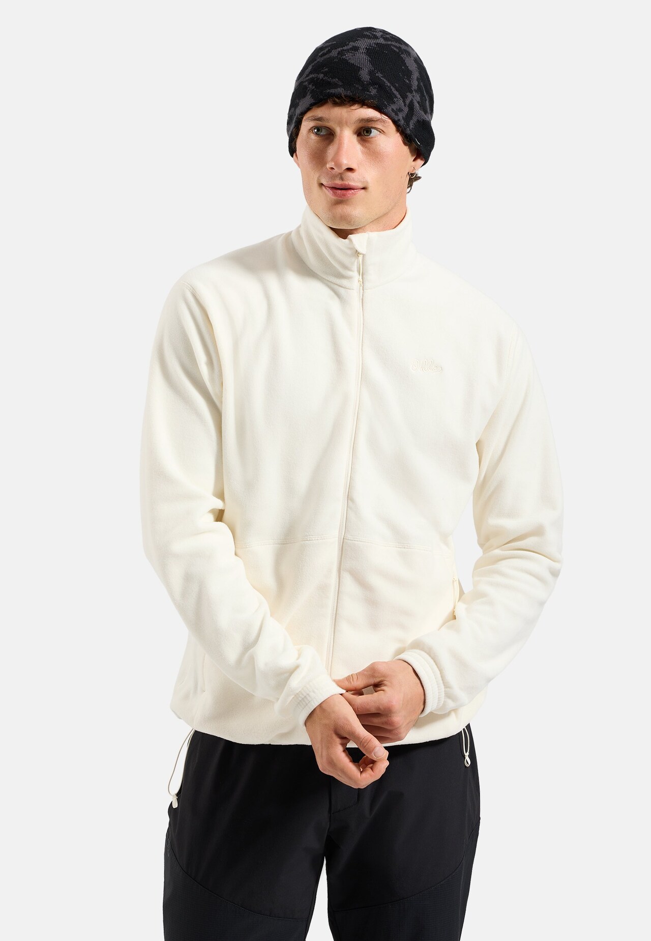 Felpa Classic Fleece a zip intera