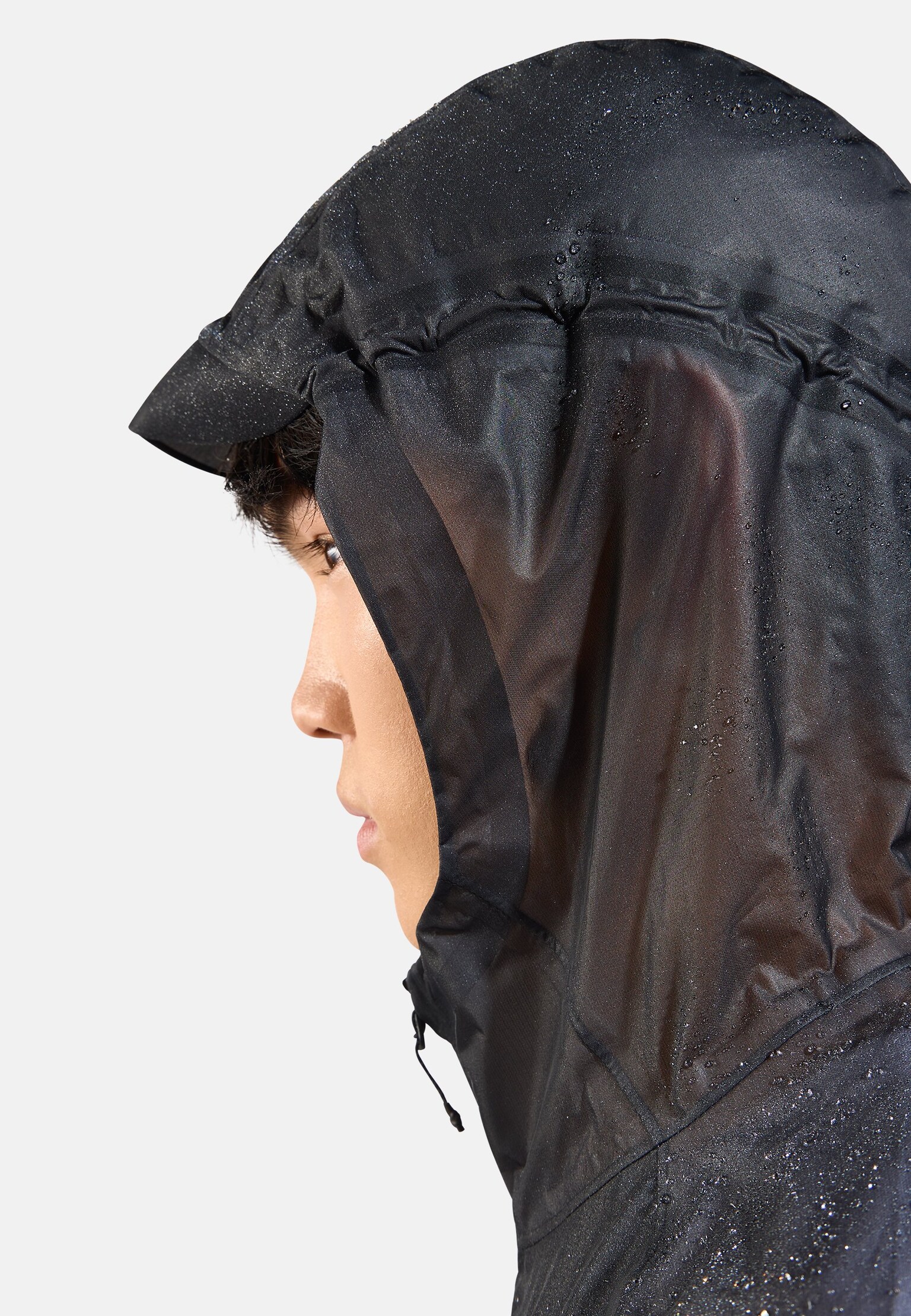 Wasserdichte Zeroweight Dual Dry Performance Knit Laufjacke