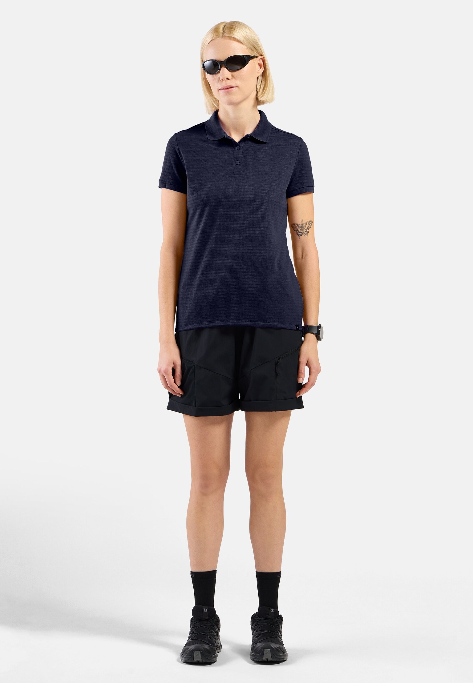 Ascent Poloshirt mit Naturfasern