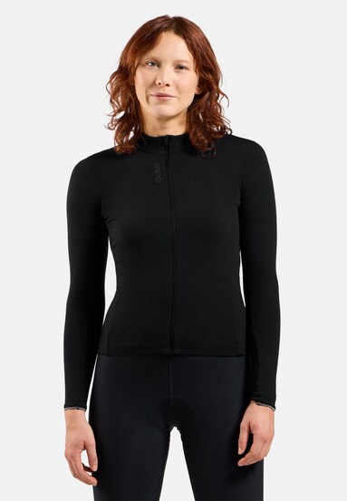 150 Fietsshirt met Lange Mouwen Full-Zip