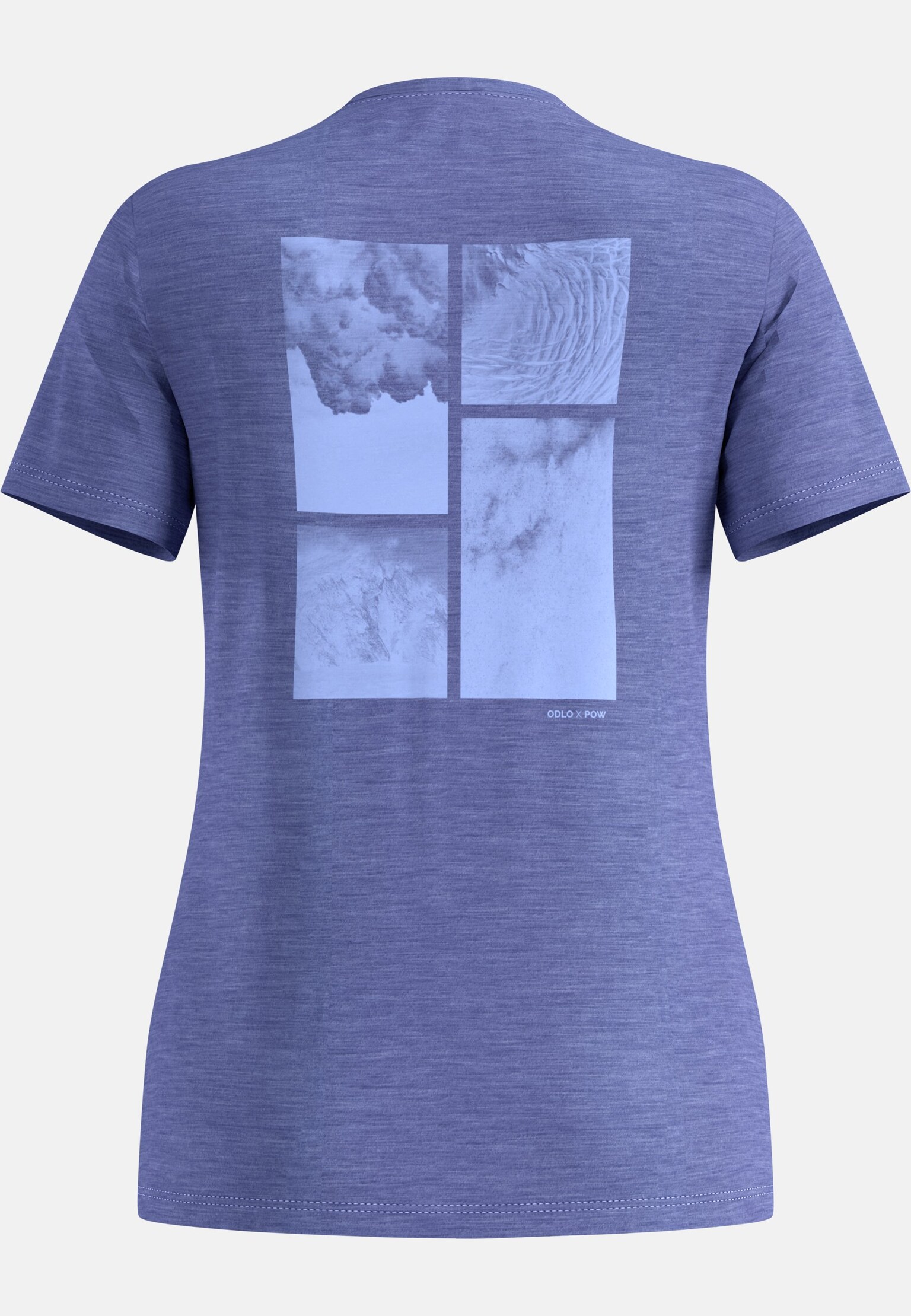 T-shirt en laine mérinos mélangée Odlo x POW Collective Voices