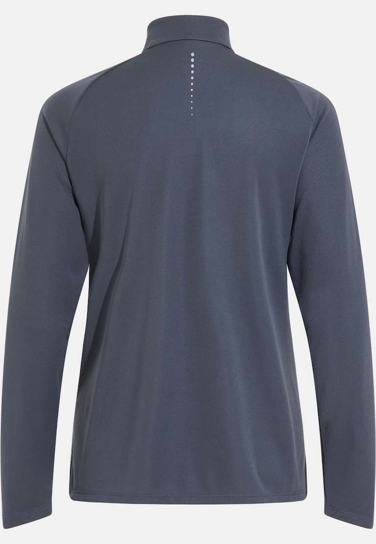 Mid layer running Essentials Ceramiwarm con mezza zip