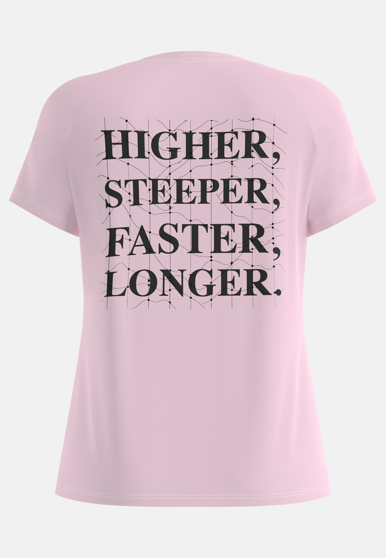 Essentials løpe-t-skjorte med trykk