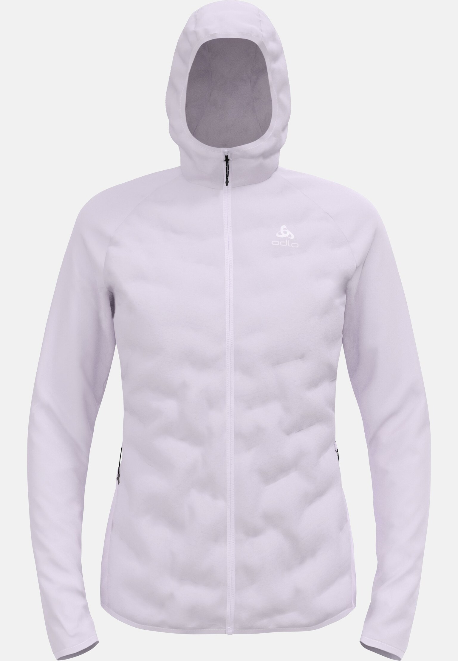 Mid layer ibrido con cappuccio e zip  Zeroweight Insulator