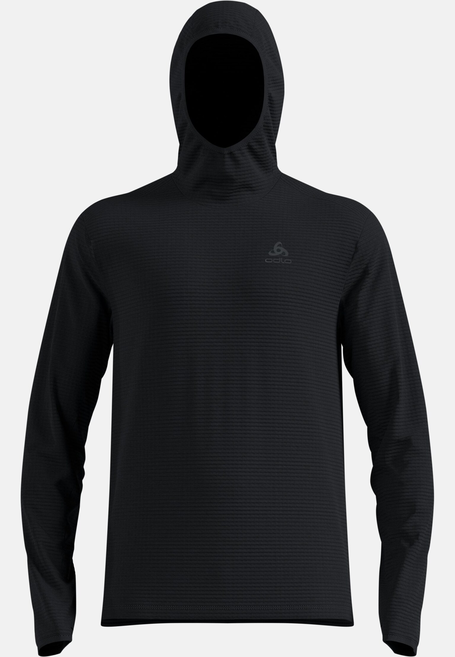 The Essentials Thermal hooded running mid layer