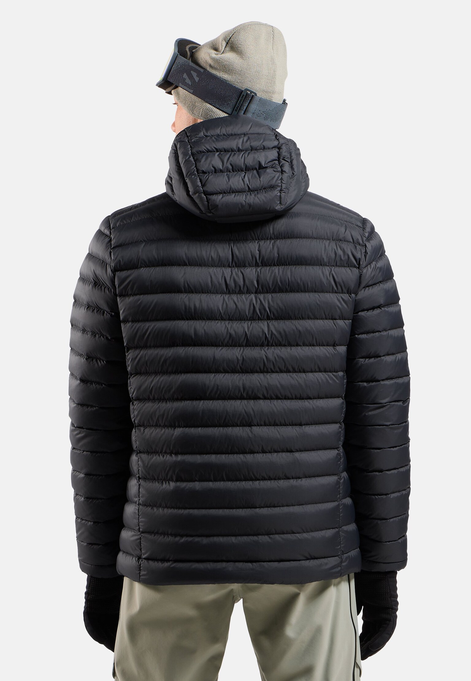 Kompakte X-Alp Daunenjacke mit Kapuze 2.0