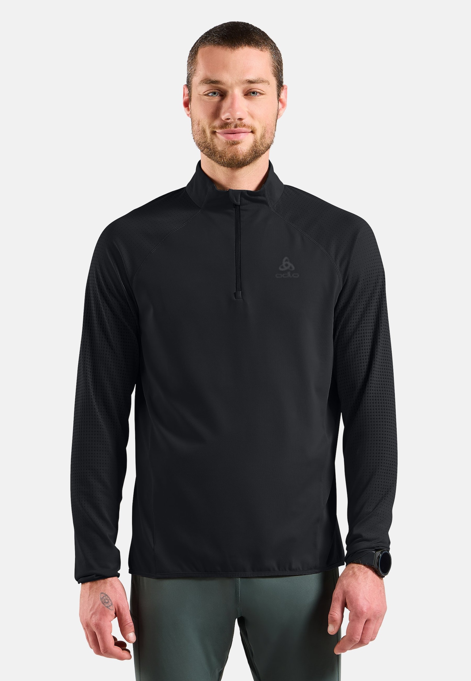 Zeroweight Warm Running Half-Zip Mid Layer