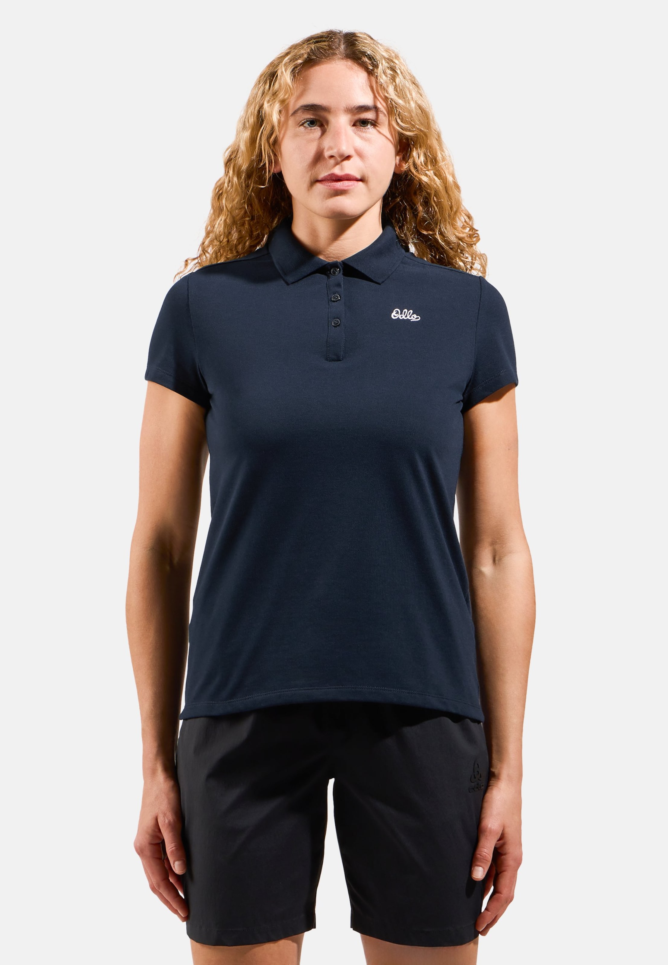 Odlo Essentials Poloshirt für Damen, S, blau