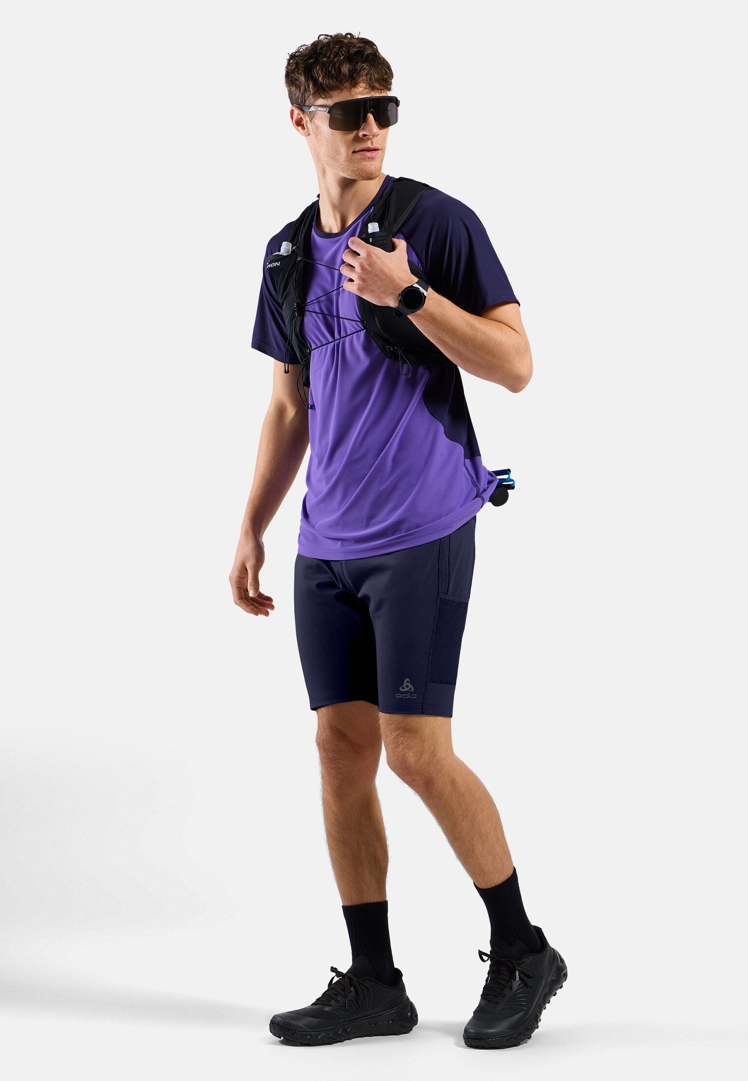 Collant de trail running court cargo X-Alp