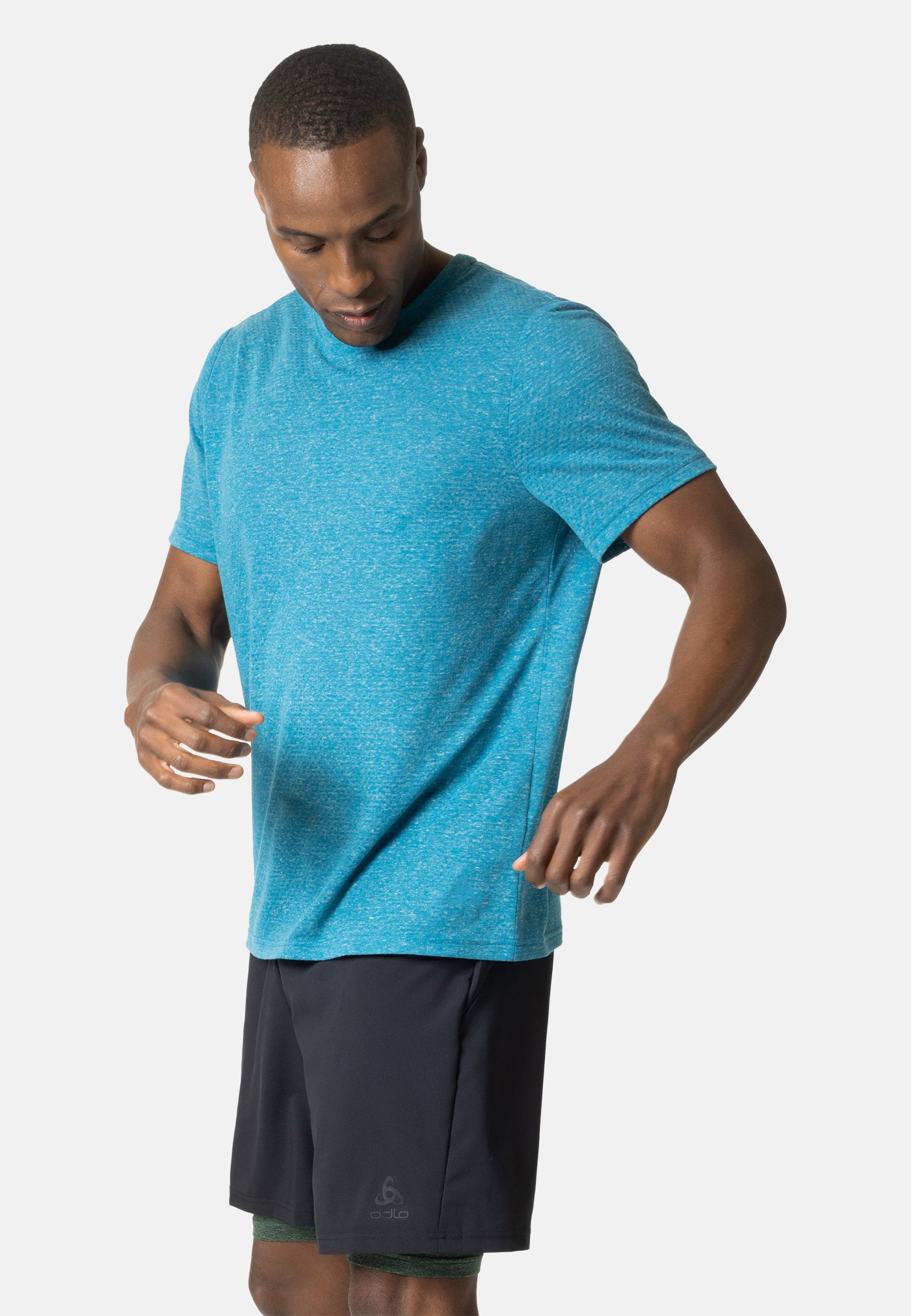 Odlo Active 365 Linencool T-Shirt für Herren, S, blau