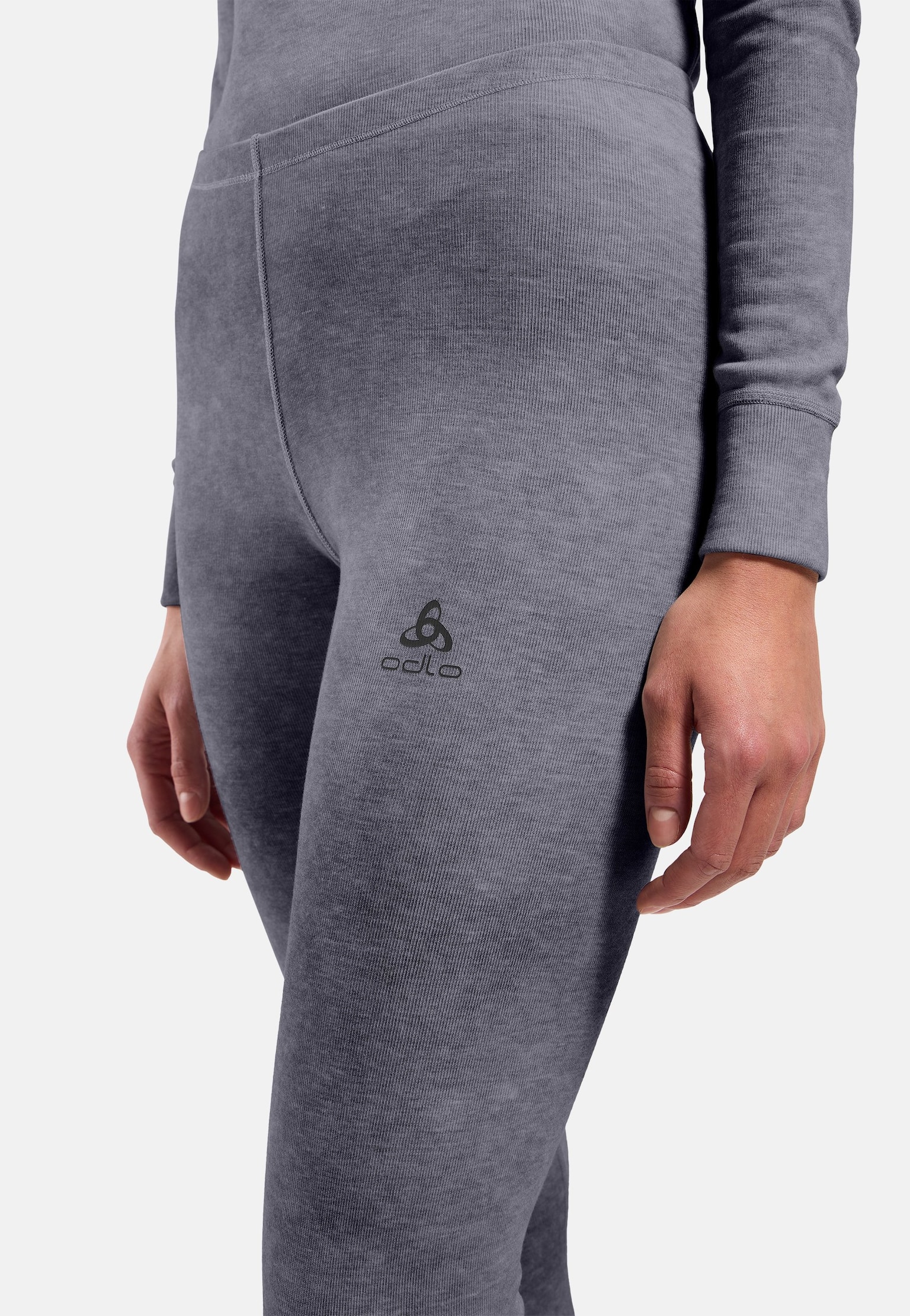 Leggings base layer Odlo x POW Collective Voices Active Warm con stampa