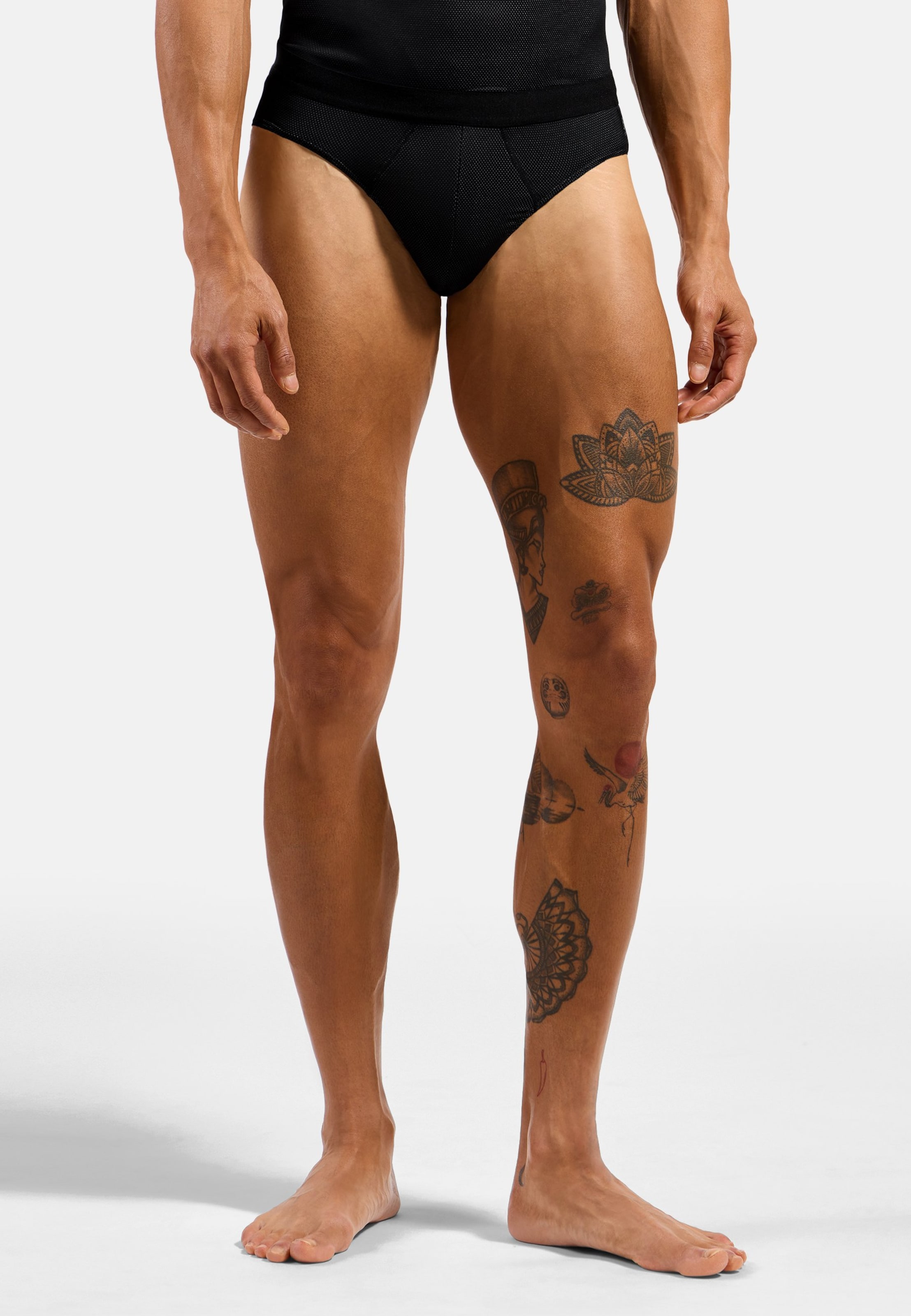 Odlo Active F-Dry Light Slip für Herren, L, schwarz