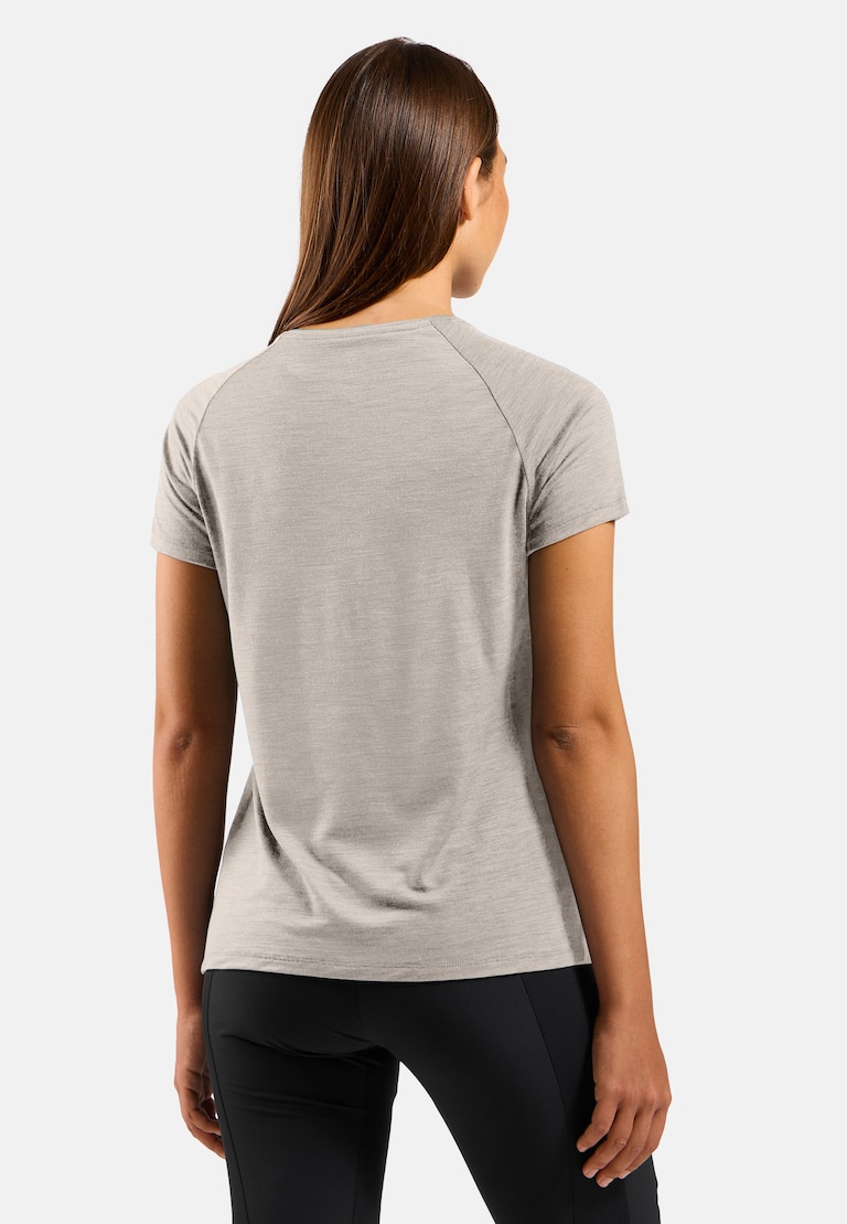 The Merino blend 130 print t-shirt