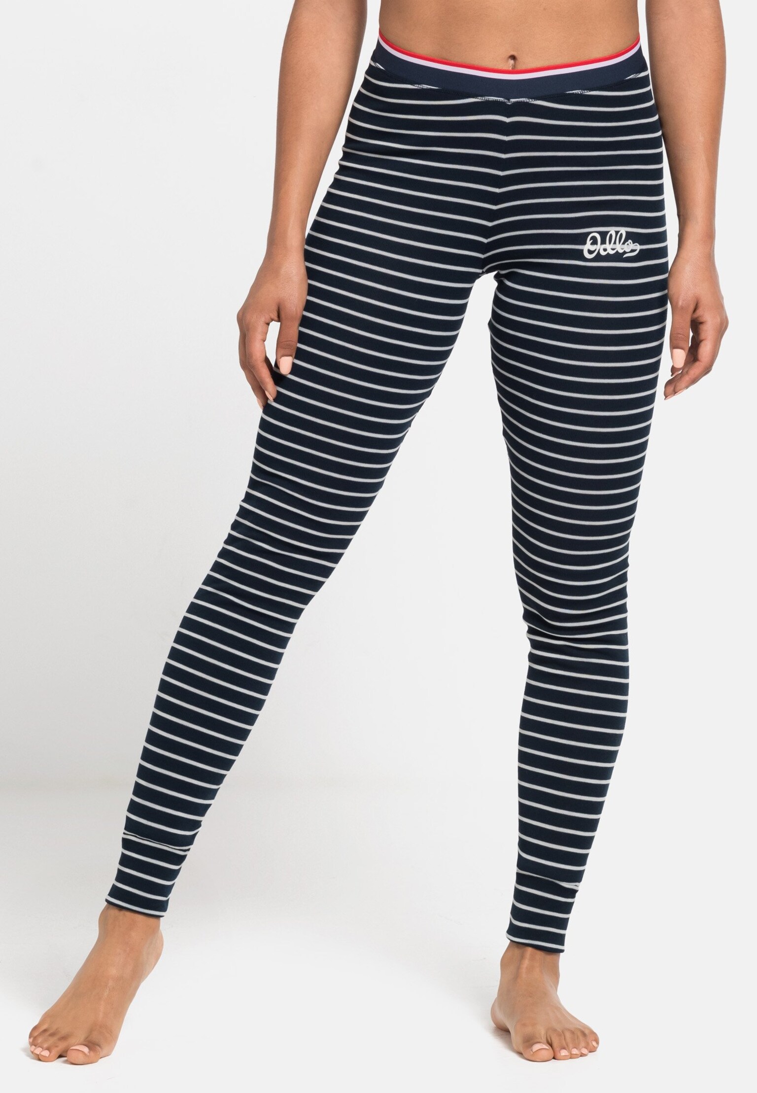 The Active Warm Originals striped base layer bottoms
