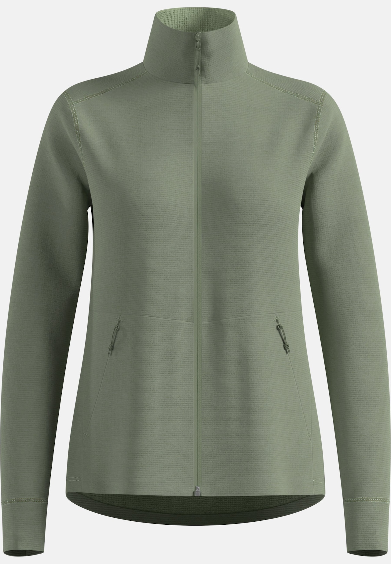 Grid Fleece Mid Layer Full-Zip