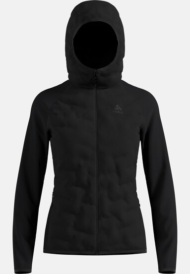 Mid layer ibrido con cappuccio e zip  Zeroweight Insulator