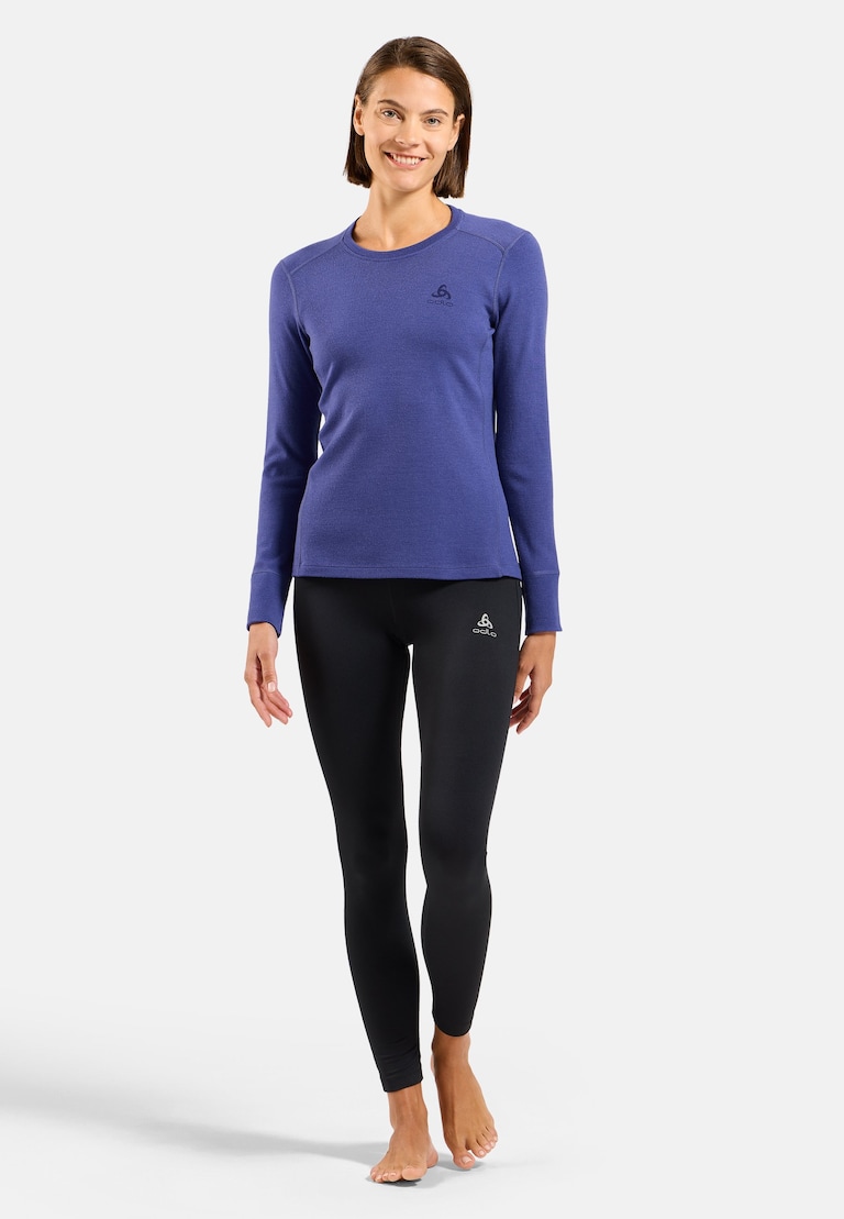 Natural Merino 260 basislaag met ronde hals