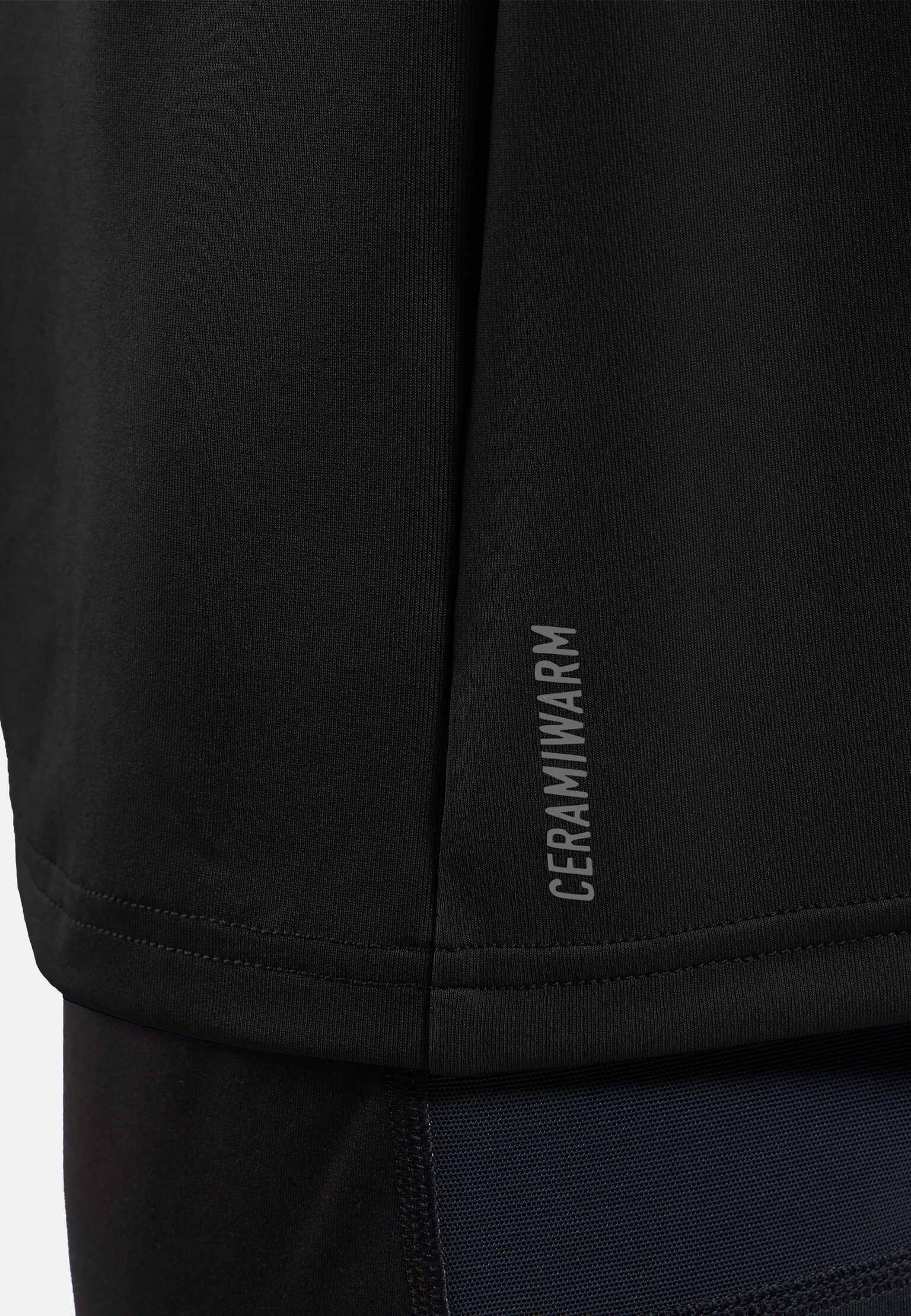 Mid layer running Essentials Ceramiwarm con mezza zip