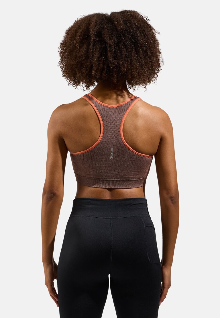The Ceramicool Seamless Medium Sports Bra