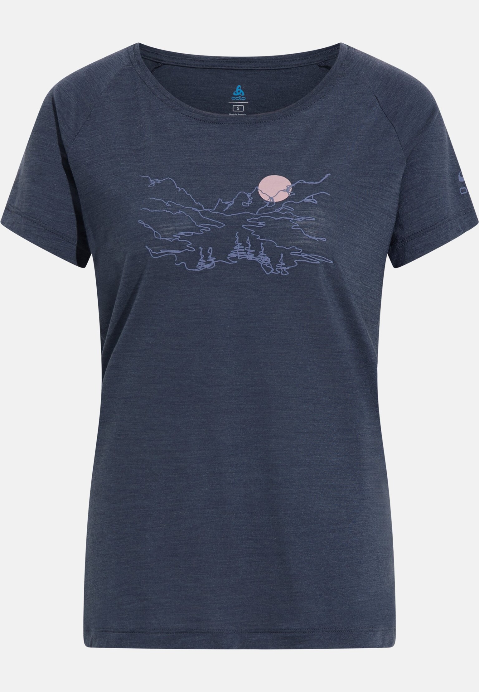 Ascent Performance Wool 130 T-Shirt mit Talprint