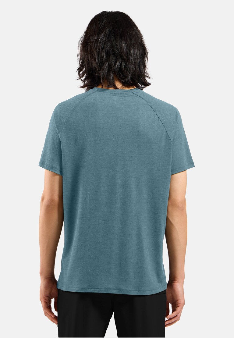 The Merino blend 130 print t-shirt