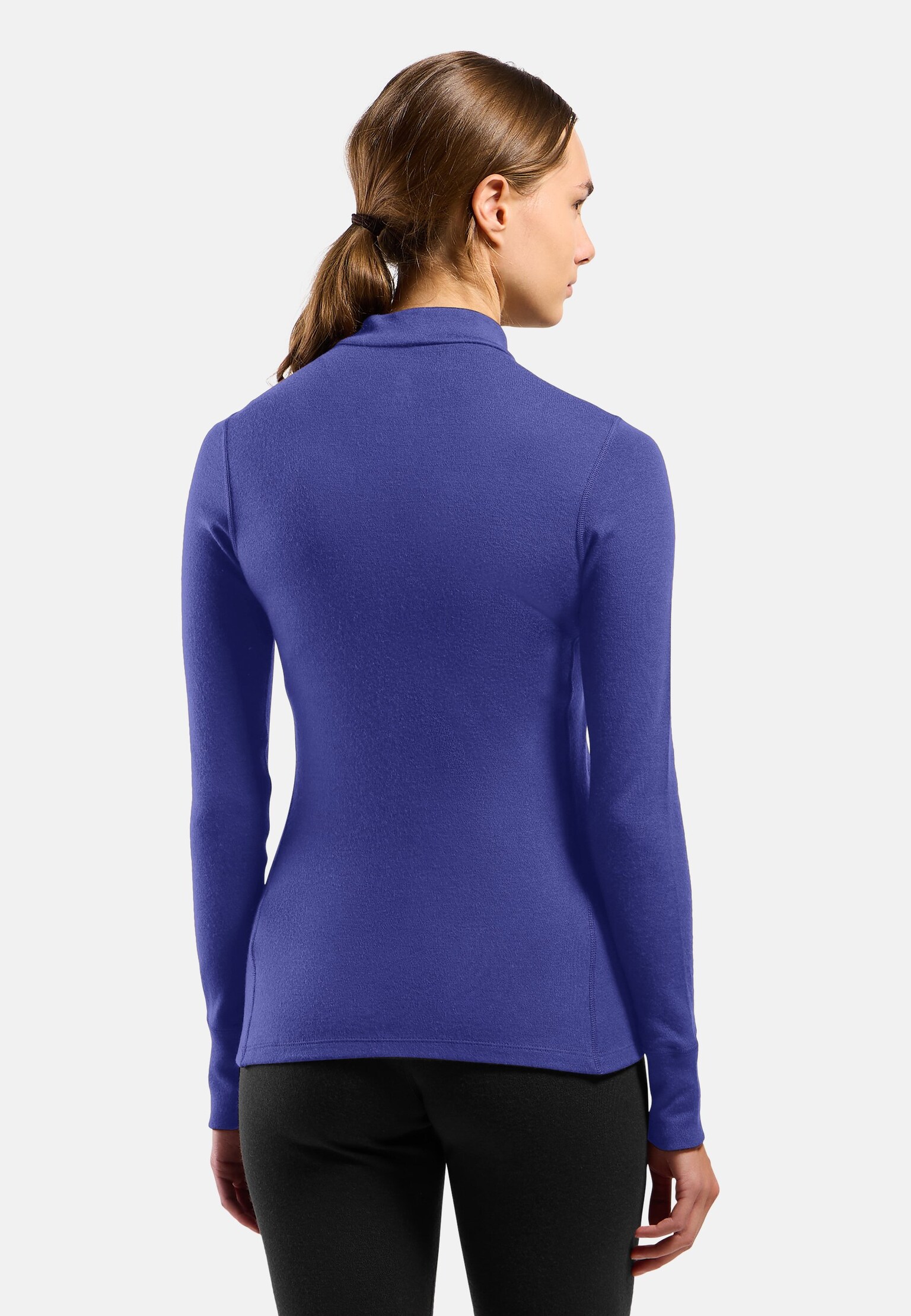 Natural Merino 260 ullundertøy halvglidelås