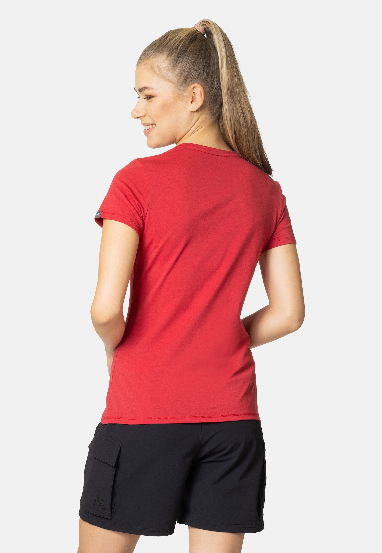 T-shirt à imprimé forestier Kumano