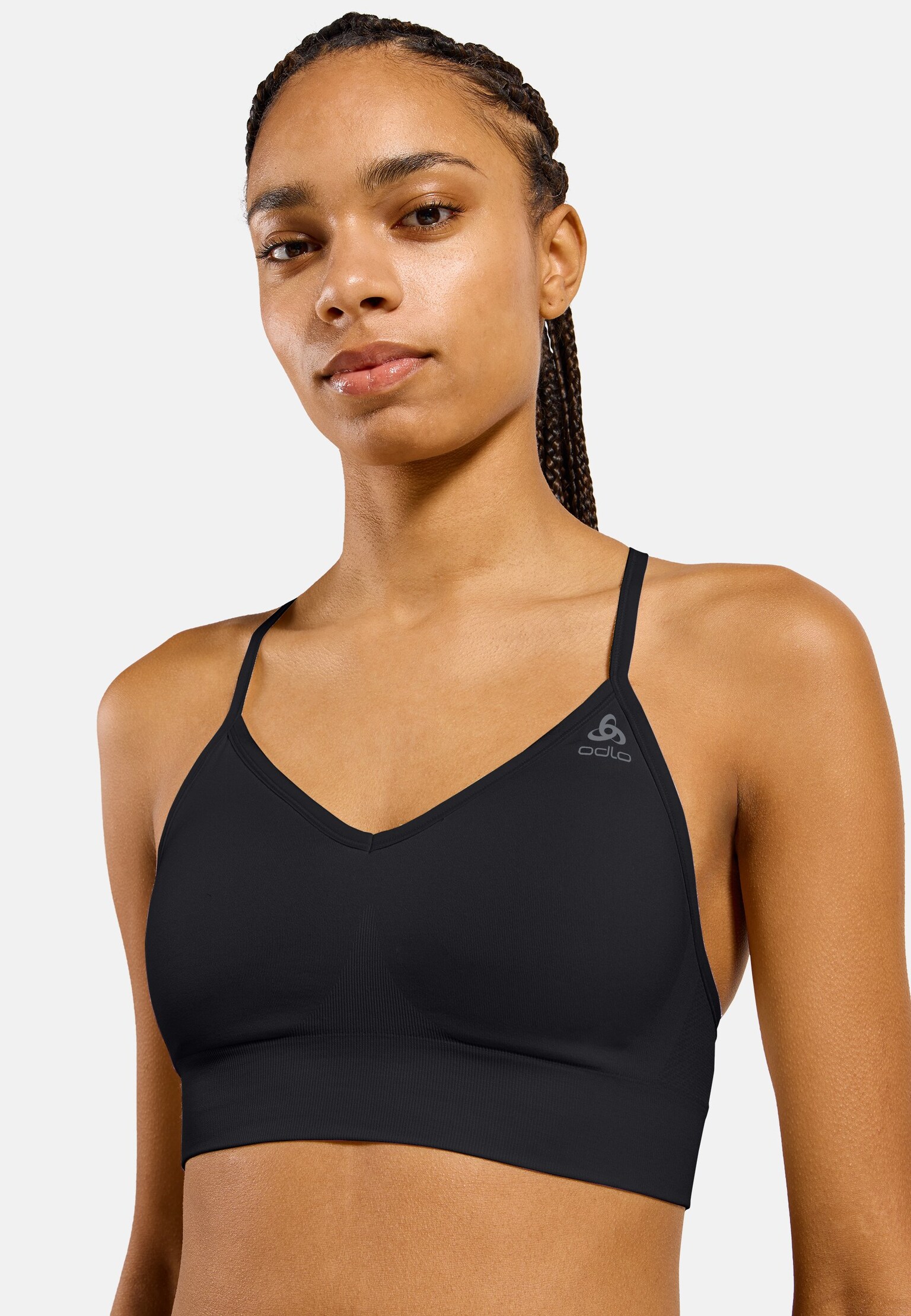 The Seamless soft-support sports bra