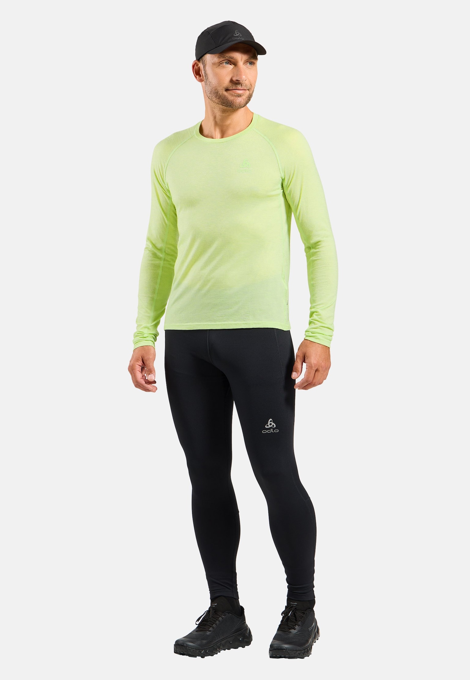 T-shirt da trail running a maniche lunghe X-Alp Performance Wool 115