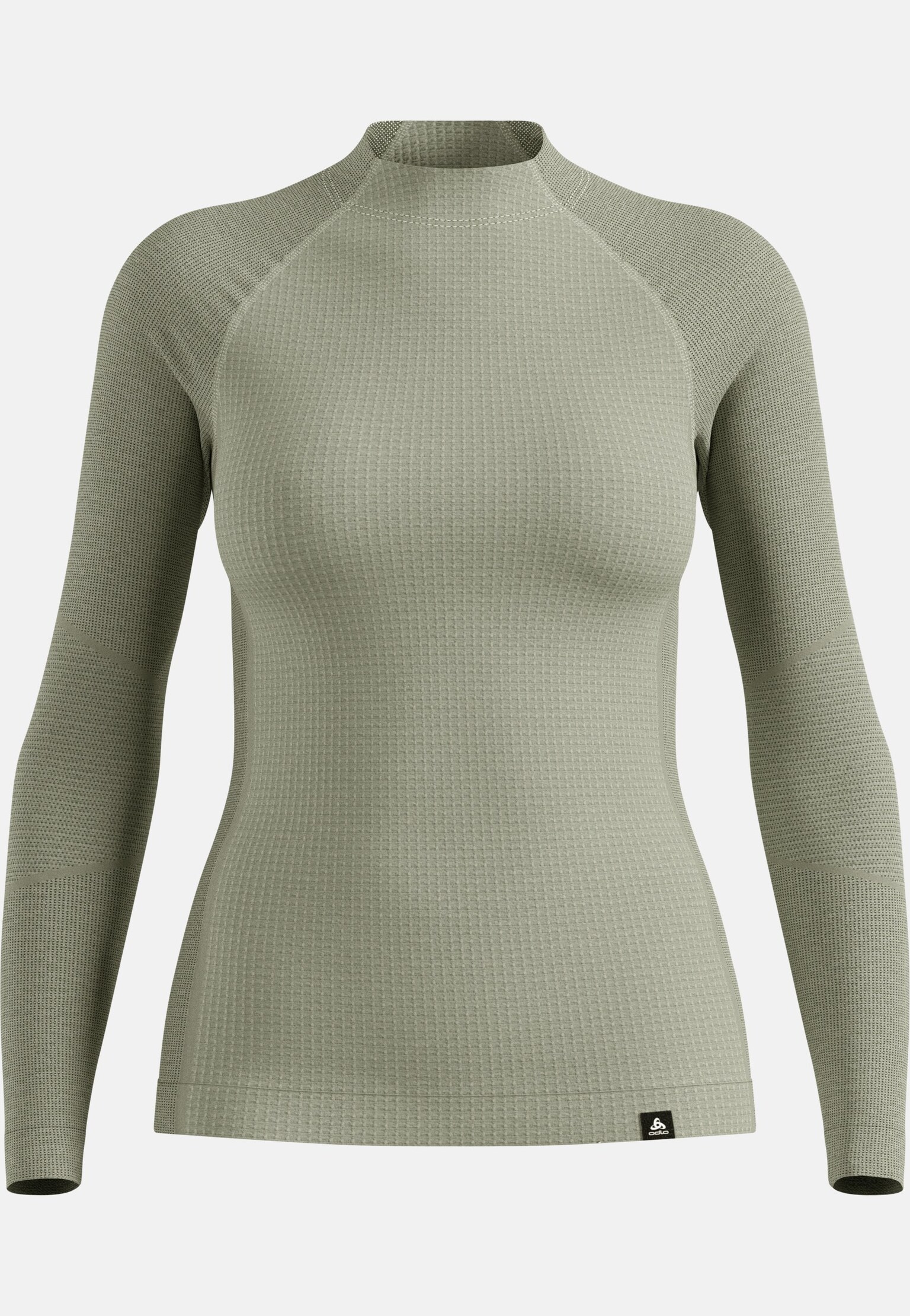 The Seamless Performance Wool crewneck base layer top