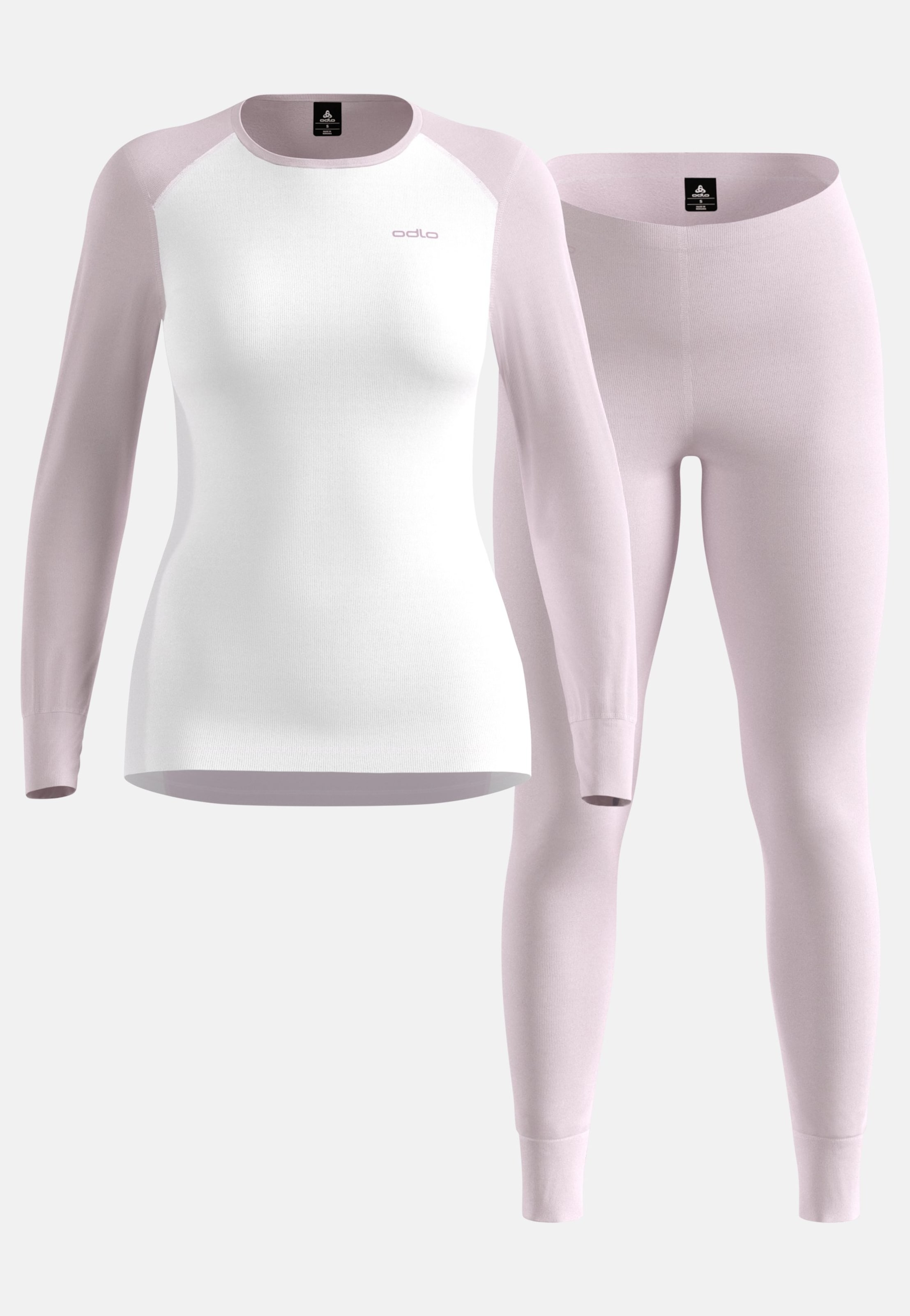 Odlo Active Warm Special Base Layer Set für Damen - Wandern, Ski & Snow - lila, XL