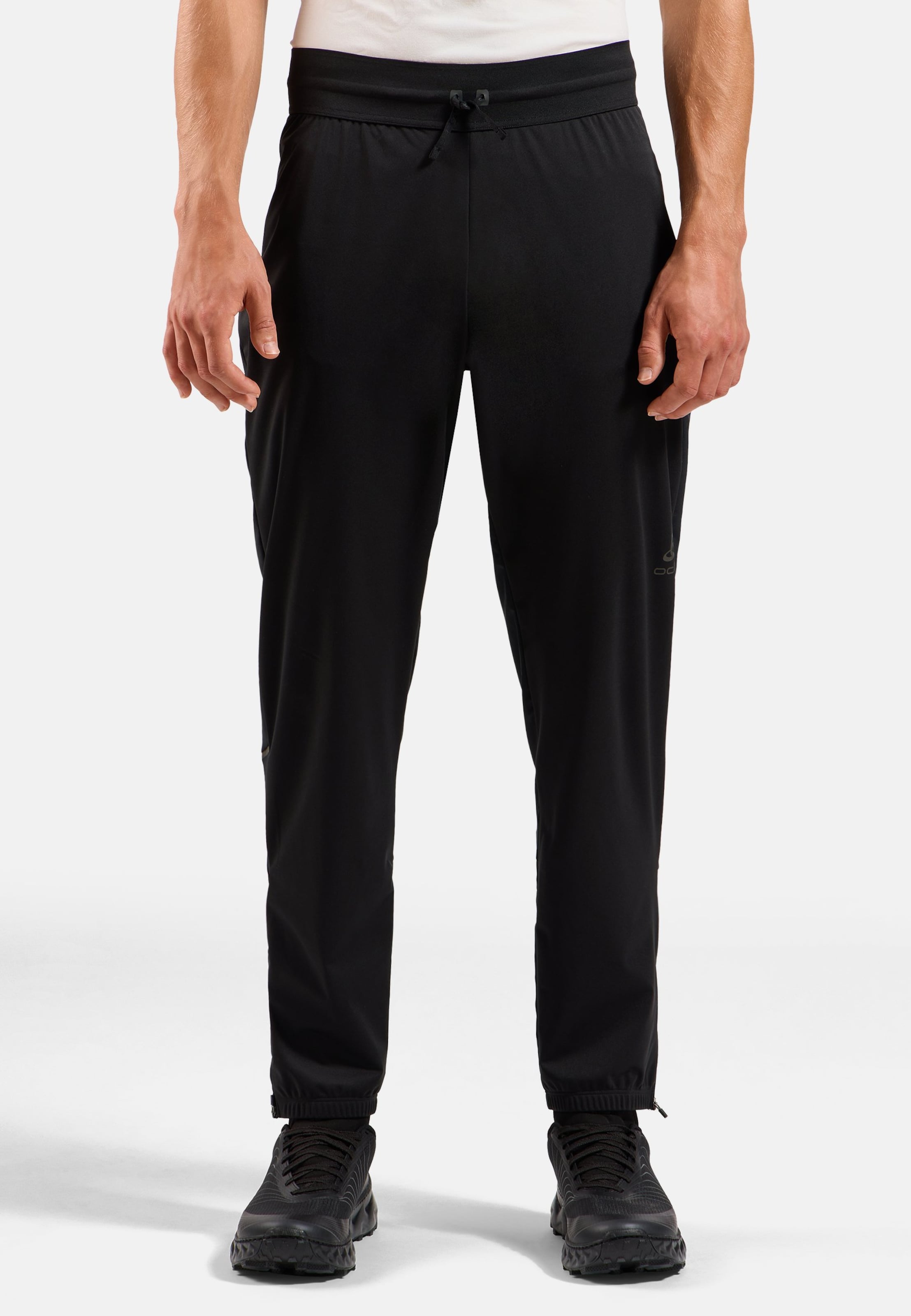 Odlo Zeroweight Warm Laufhose 2.0 für Herren, L, schwarz