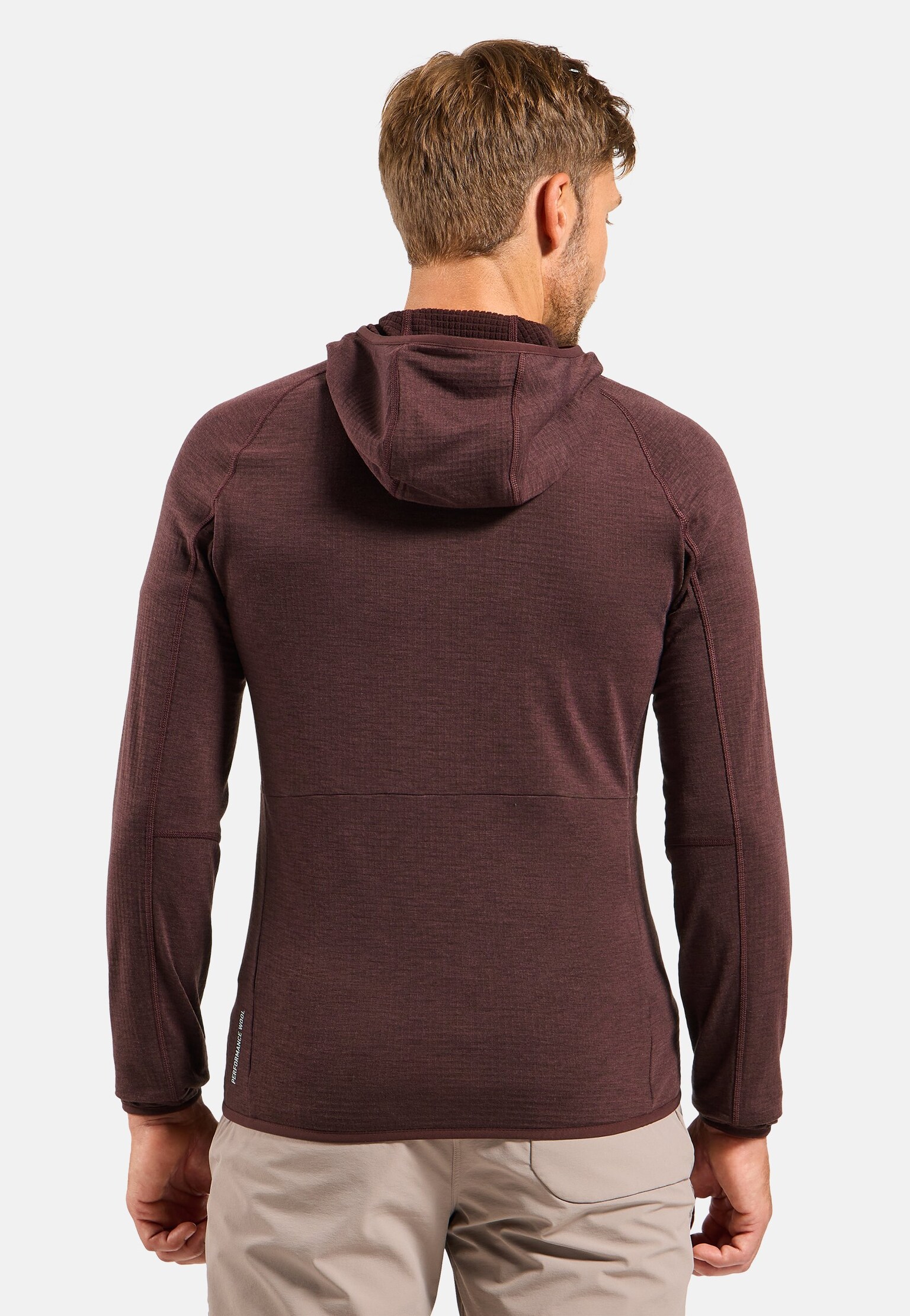 Ascent Mid Layer mit Kapuze und Reissverschluss