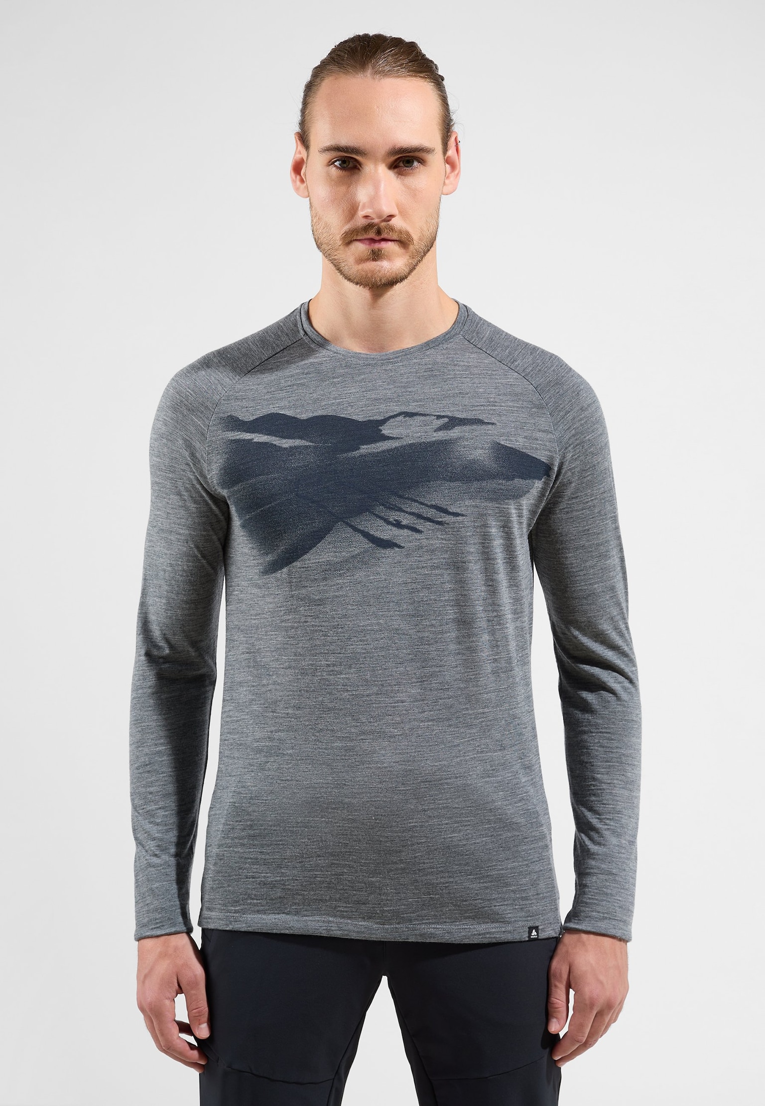 Haut à motif Breaking Trail en laine mérinos 200 Ascent 365