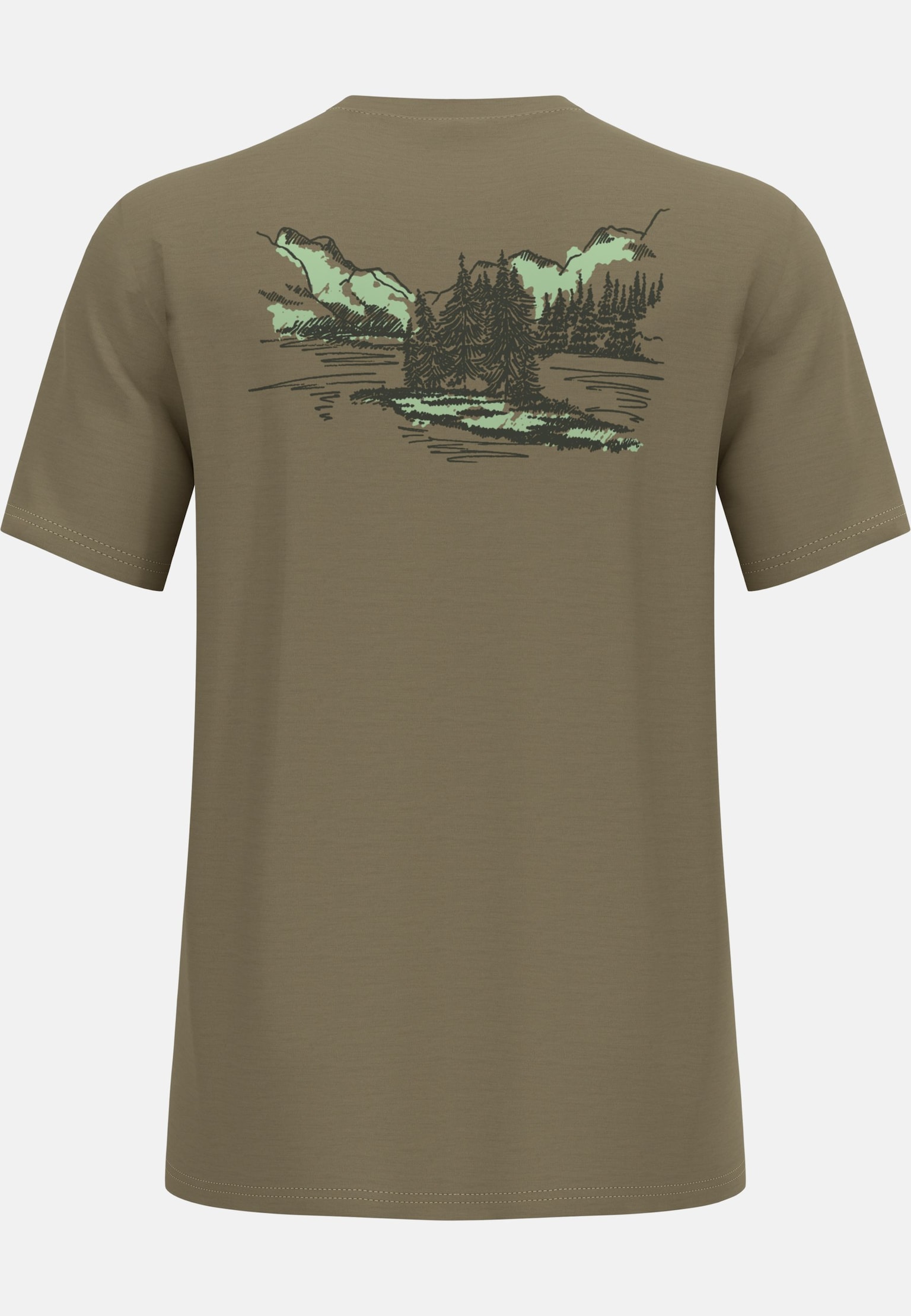 Ascent Merino 160 T-Shirt mit TMOT-Print