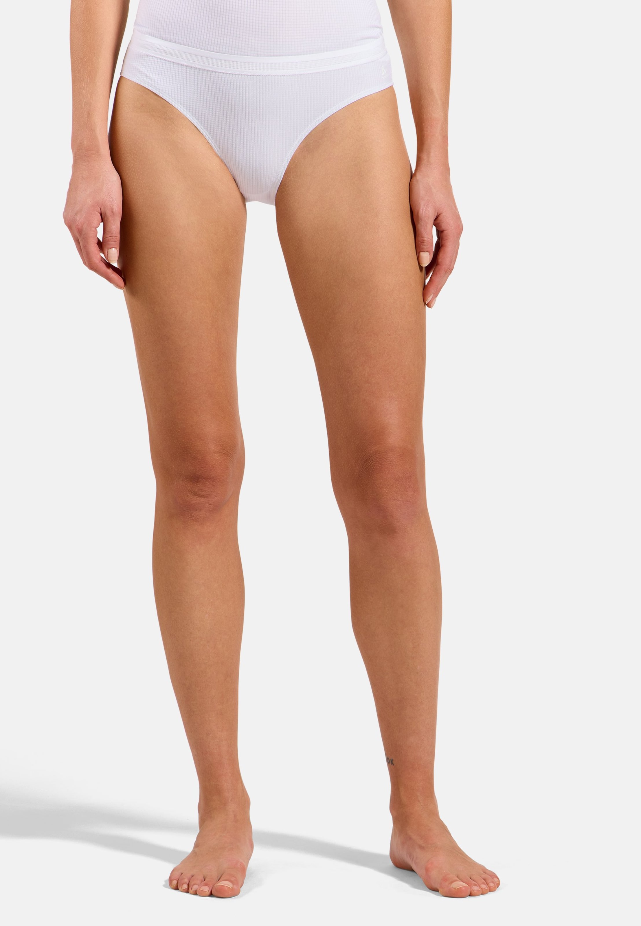 Odlo Active Light Slip mit niedrigem Bund für Damen, L, weiss
