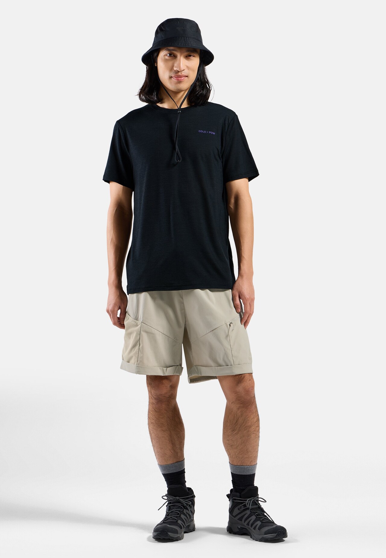Odlo X Pow Merino Tencel T-Skjorte