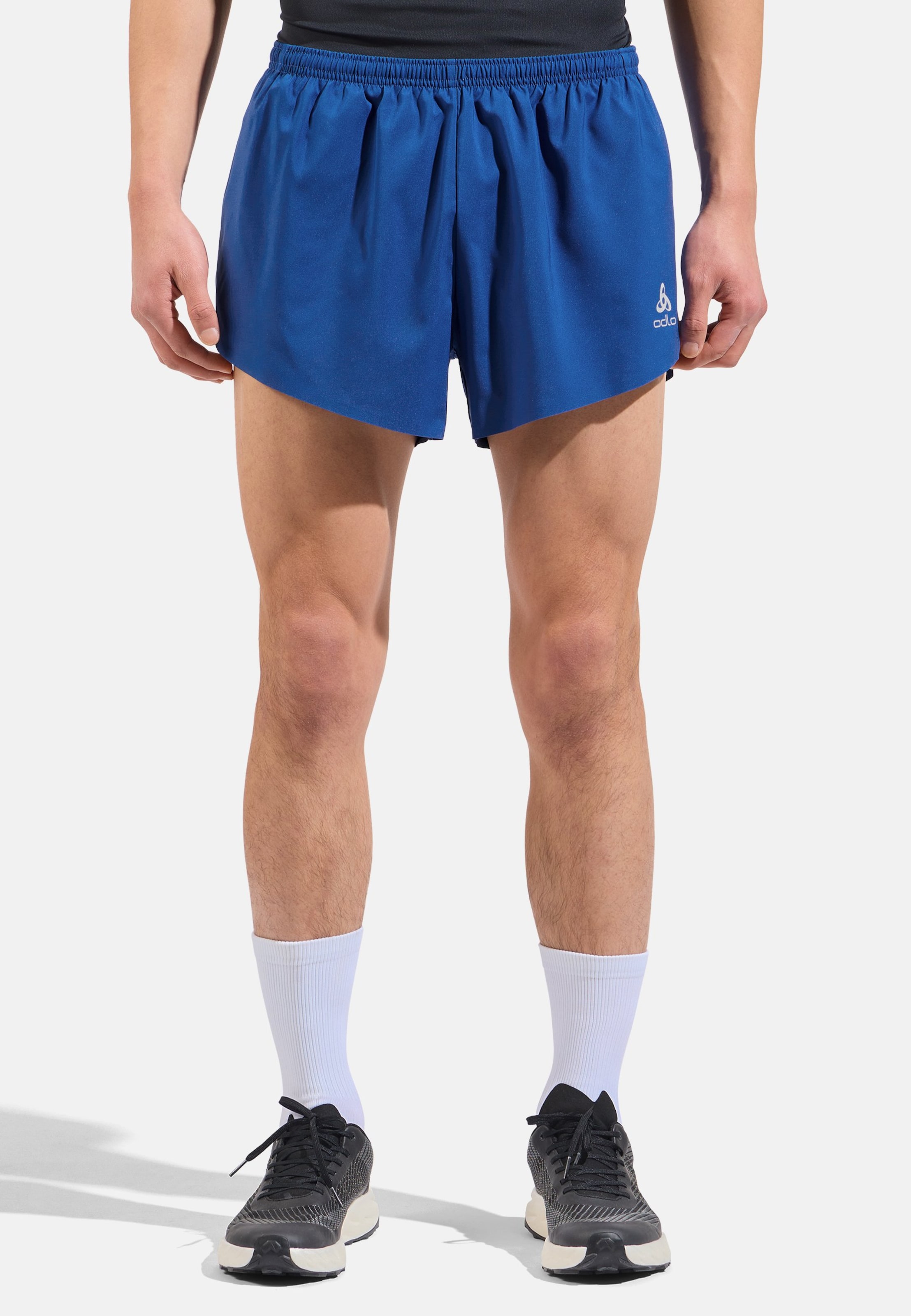 Odlo Zeroweight Laufshorts für Herren, S, blau
