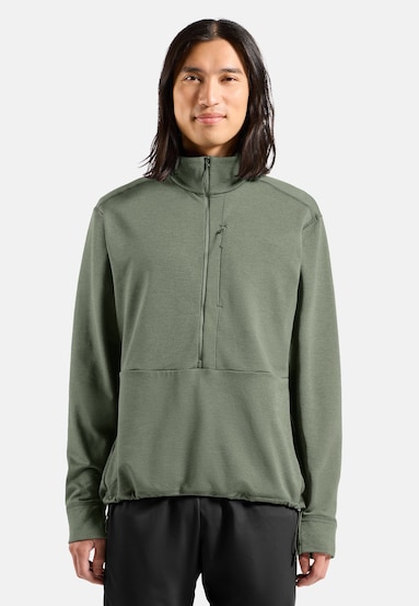 Grid Fleece Mid Layer Half-Zip