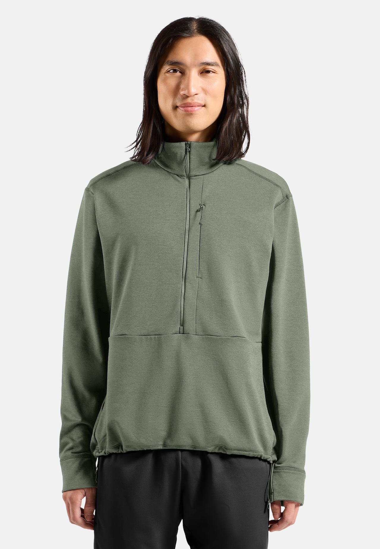 Grid Fleece Mid Layer Half-Zip