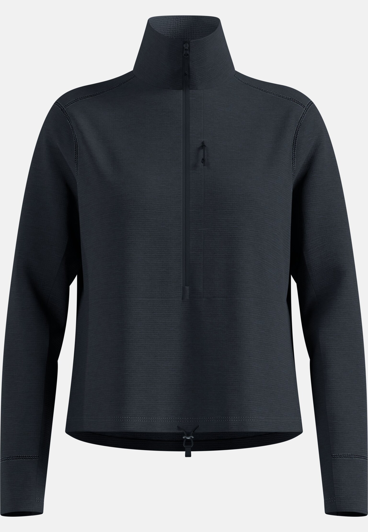 The Essentials grid fleece half-zip mellomlag for multisport